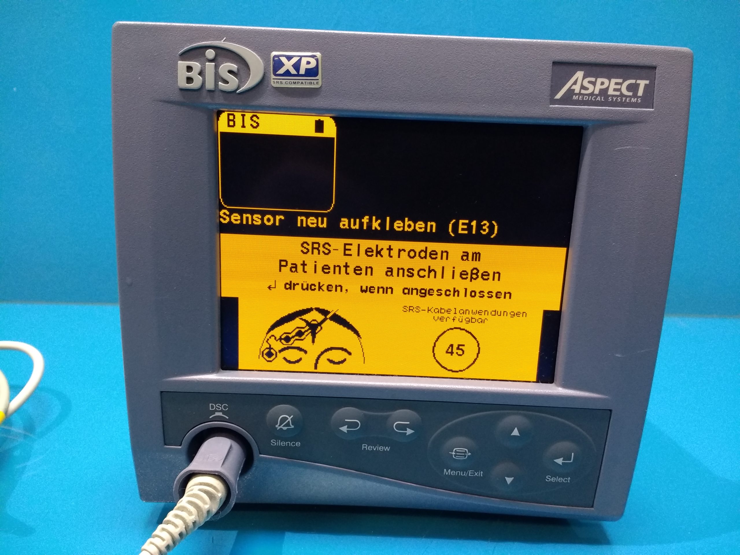Aspect Medical Systems Bis Bispectral Index Monitor A-2000 185-0070 thumbnail 2