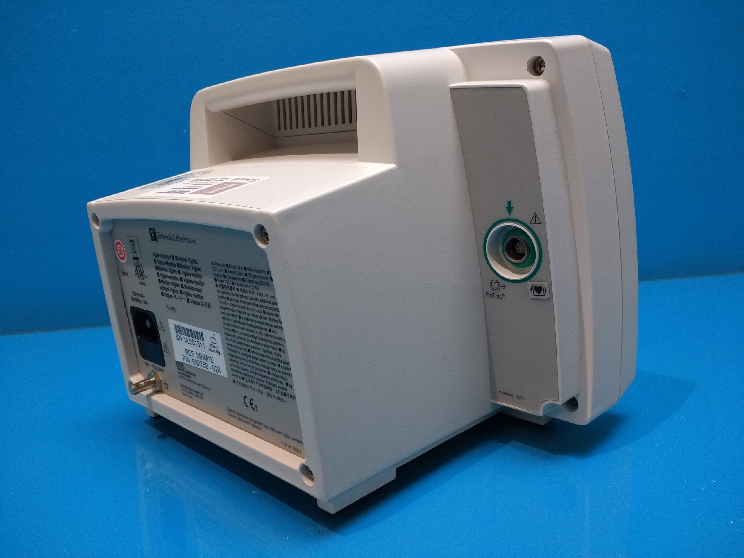 Edwards LifeSciences Vigileo MHM1E Monitor thumbnail 3