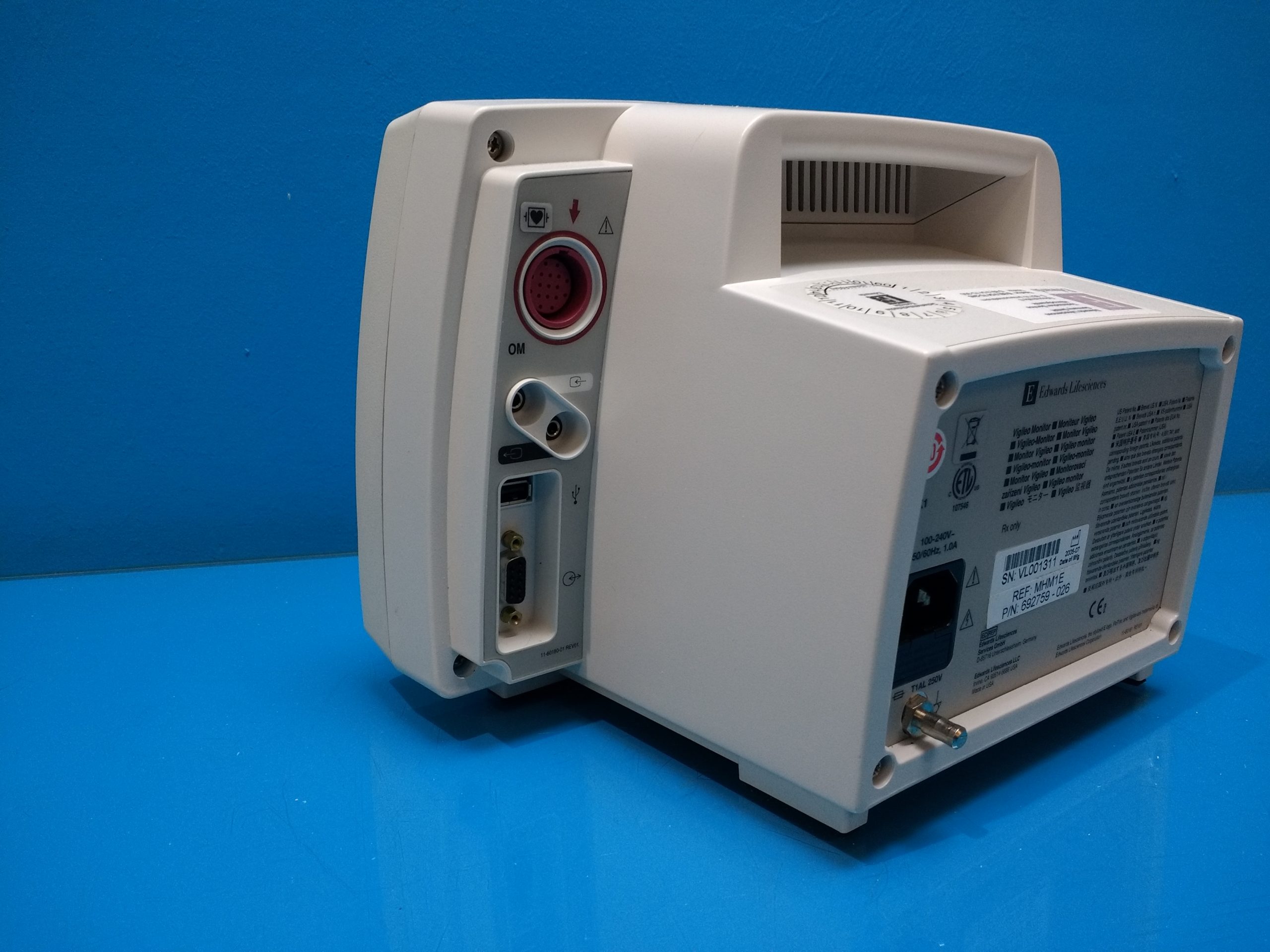 Edwards LifeSciences Vigileo MHM1E Monitor thumbnail 4