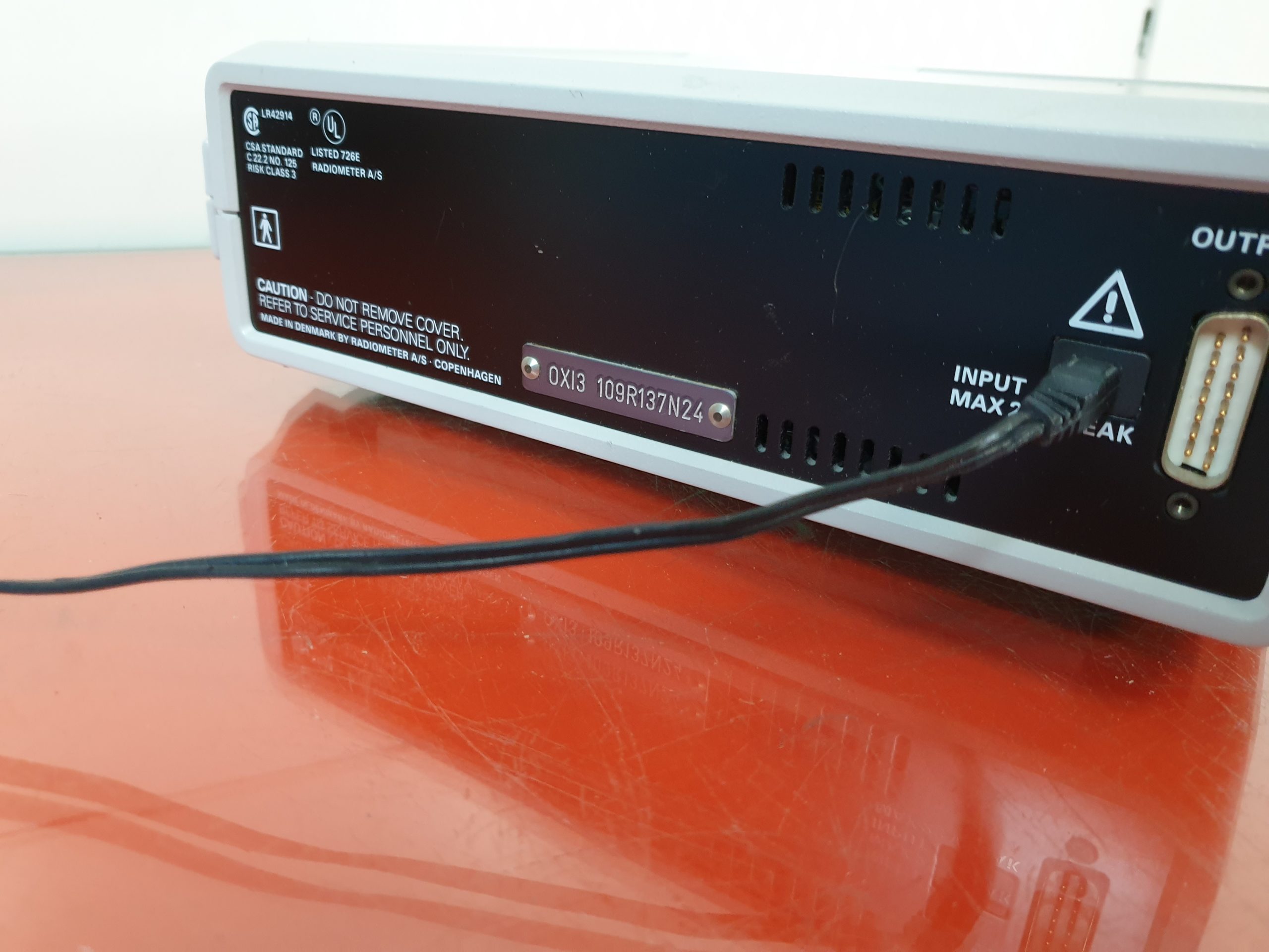 Radiometer Copenhagen OXImeter OXI3 mit SpO2 Sensor thumbnail 5