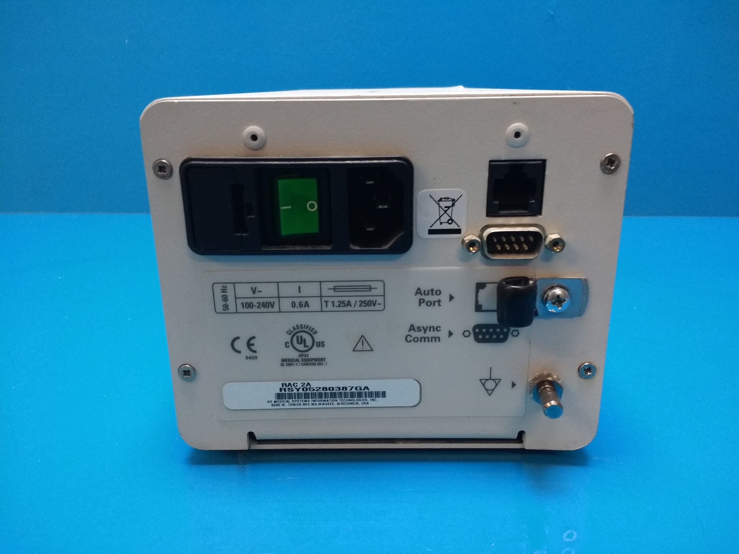 GE Sam Smart Anesthesia Multi-Gas Module Tram-Rac 2 thumbnail 5