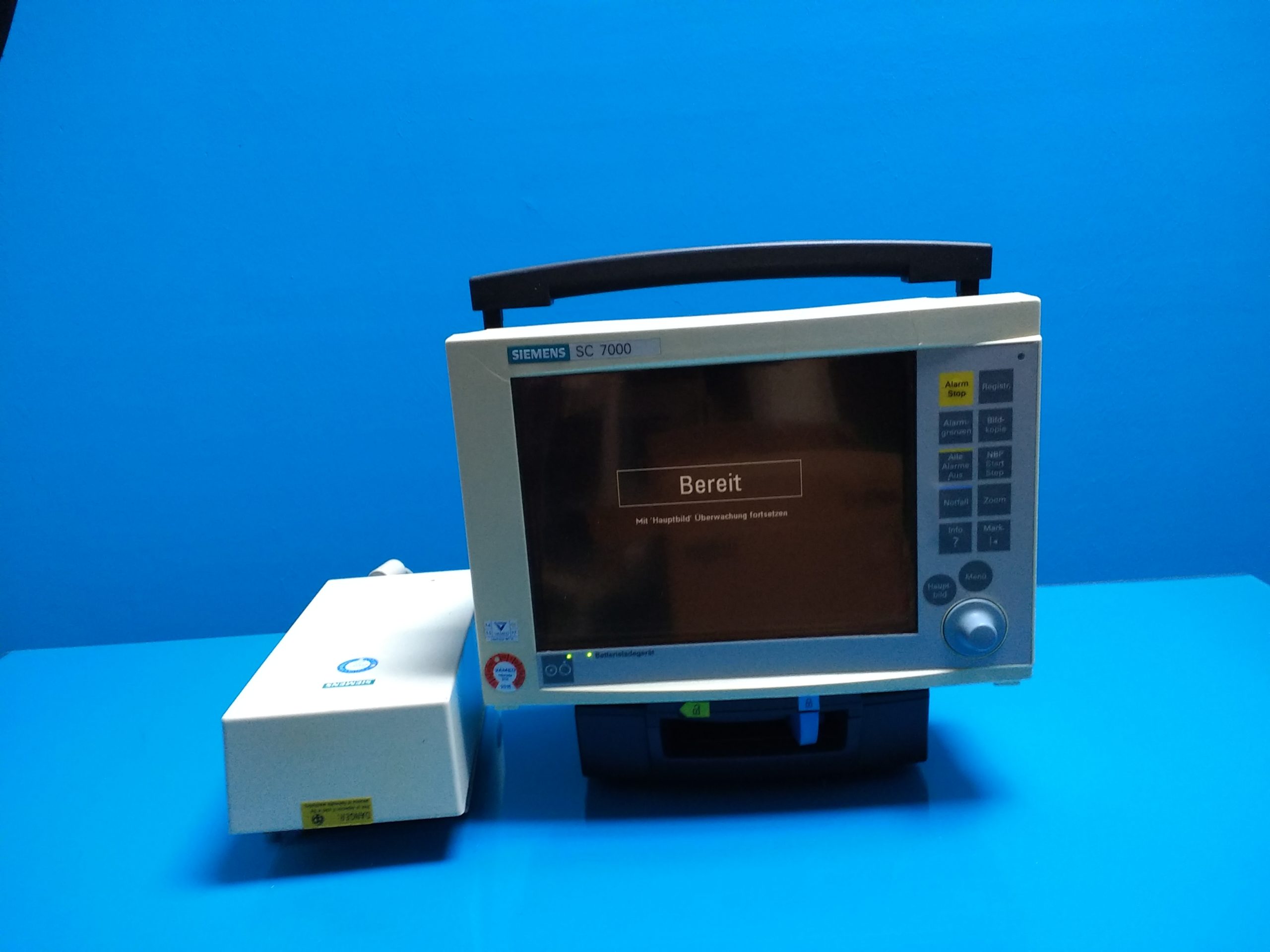 Siemens SC7000 / SC 7000 Patientenmonitor, Überwachungsmonitor thumbnail 2