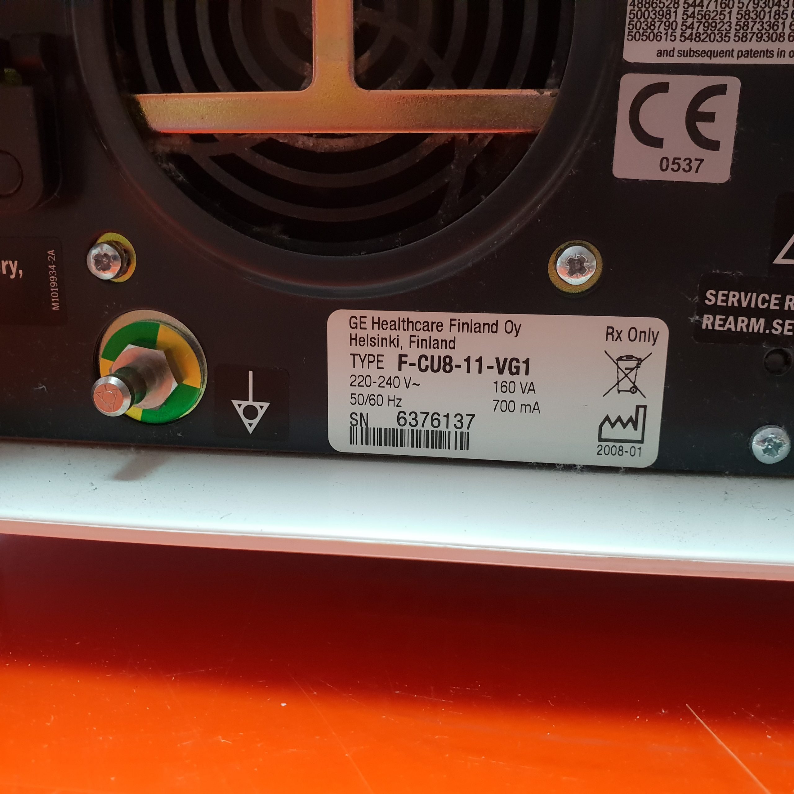 Datex Ohmeda S5 S/5 Patientenmonitor Überwachungsmonitor mit N-ESTPR, und M-miniC Module thumbnail 3