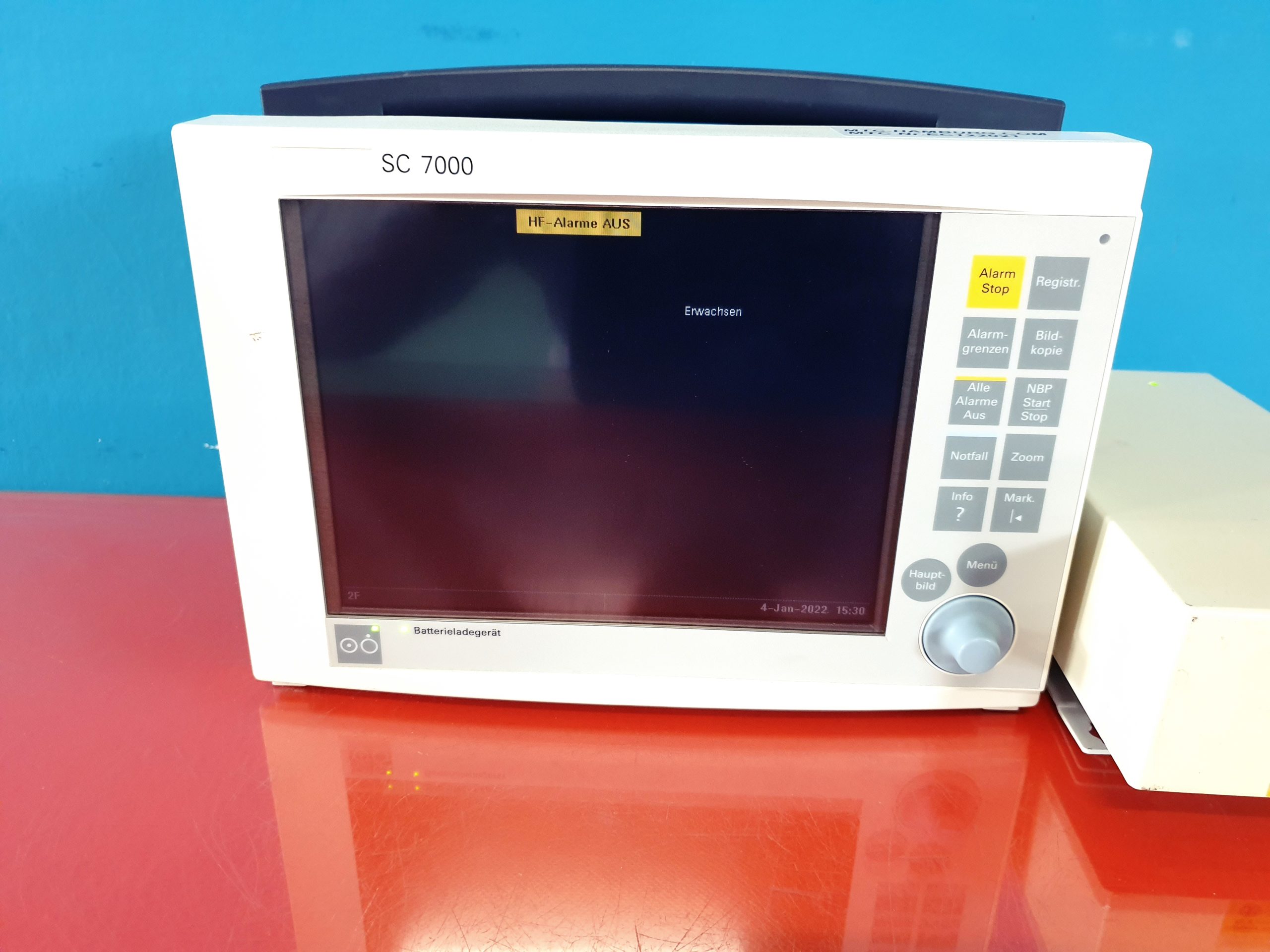 Siemens SC7000 // SC 7000 Patientenmonitor, Überwachungsmonitor thumbnail 2