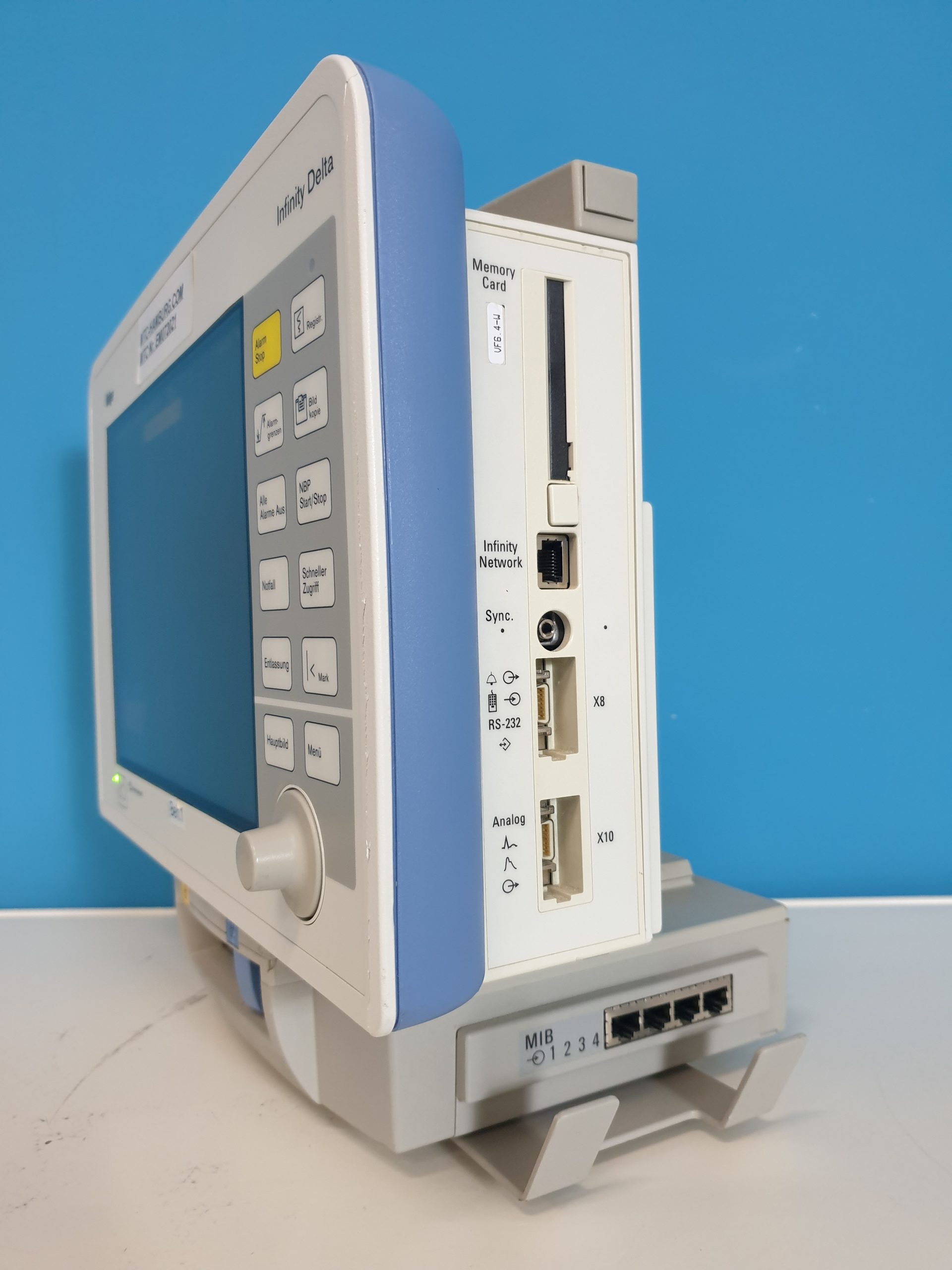 Dräger Infinity Delta Überwachungsmonitor mit Netzteil DOM2017 thumbnail 3