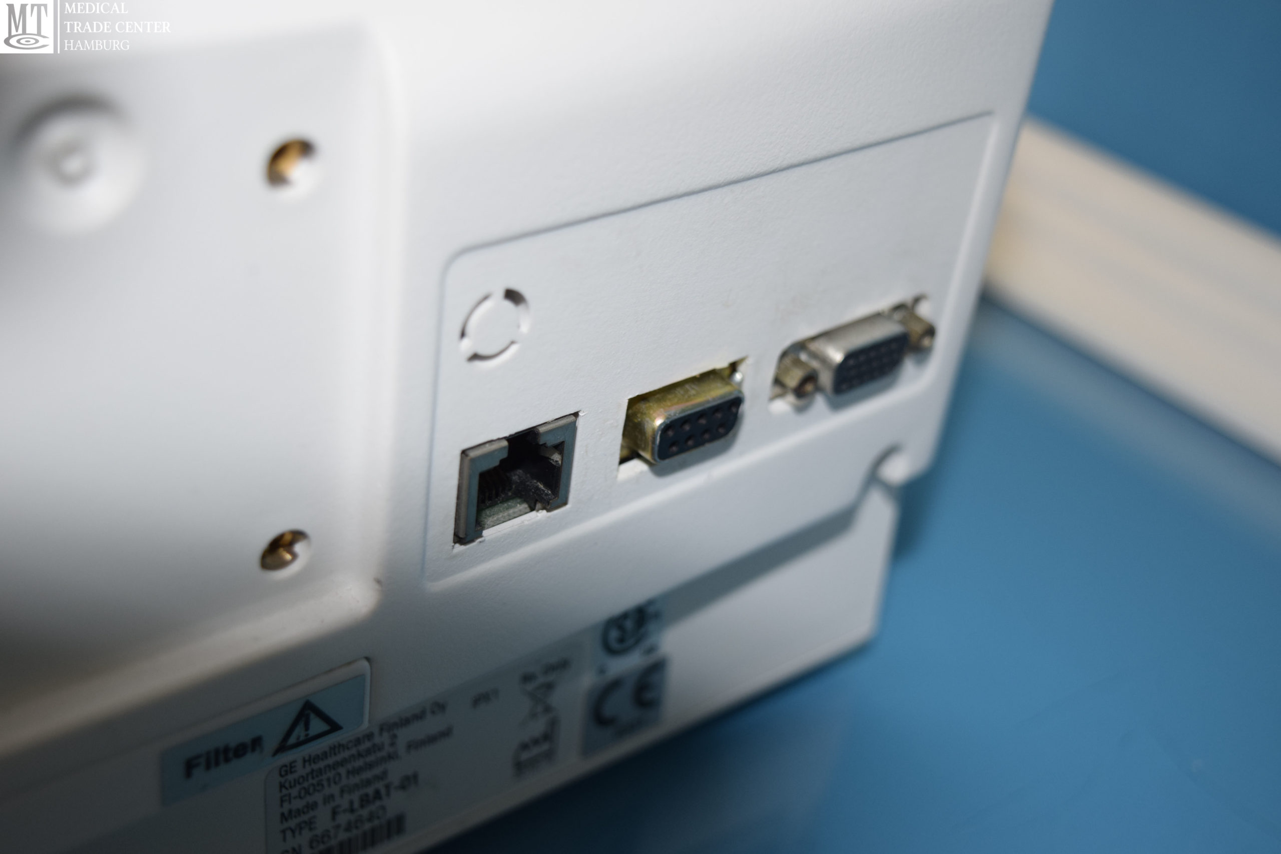 Datex Ohmeda Light Patientenmonitor mit Zubehör — image 1 of 2