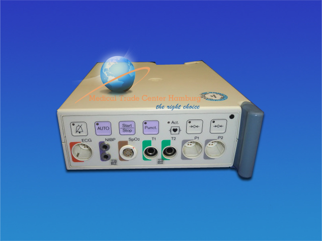 Dräger Komplettes Patientenüberwachungssystem /Monitor PM 8060 VITARA / Paramerbox Pb 8800 / Netzteil thumbnail 3