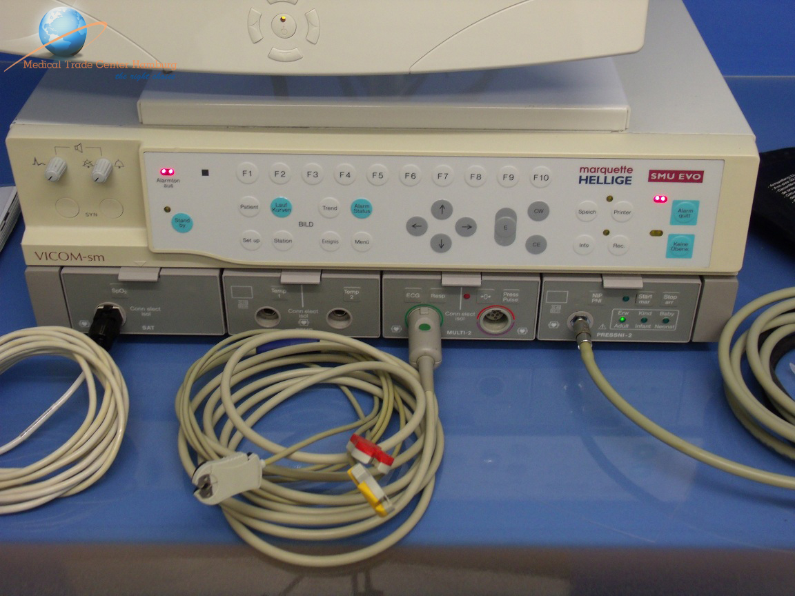 Marquette / Hellige SMU EVO VICOM-sm EKG, SpO2, NIP — image 1 of 2