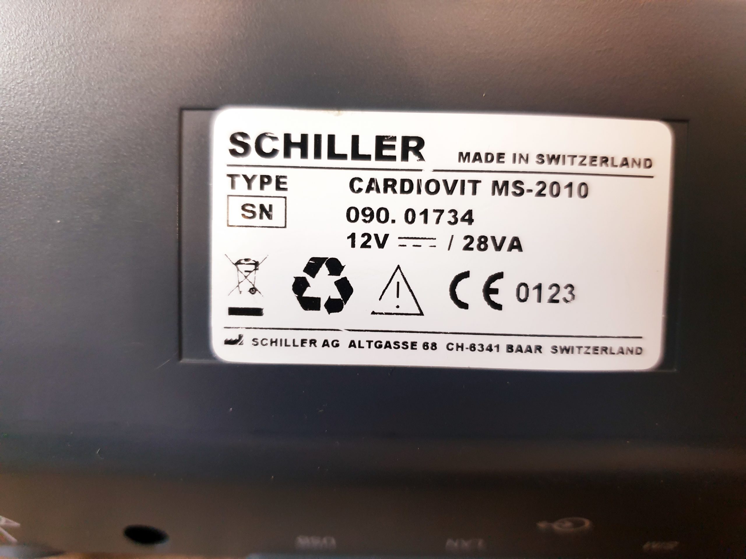 SCHILLER Cardiovit MS-2010 MS 2010 12 Kanal thumbnail 8
