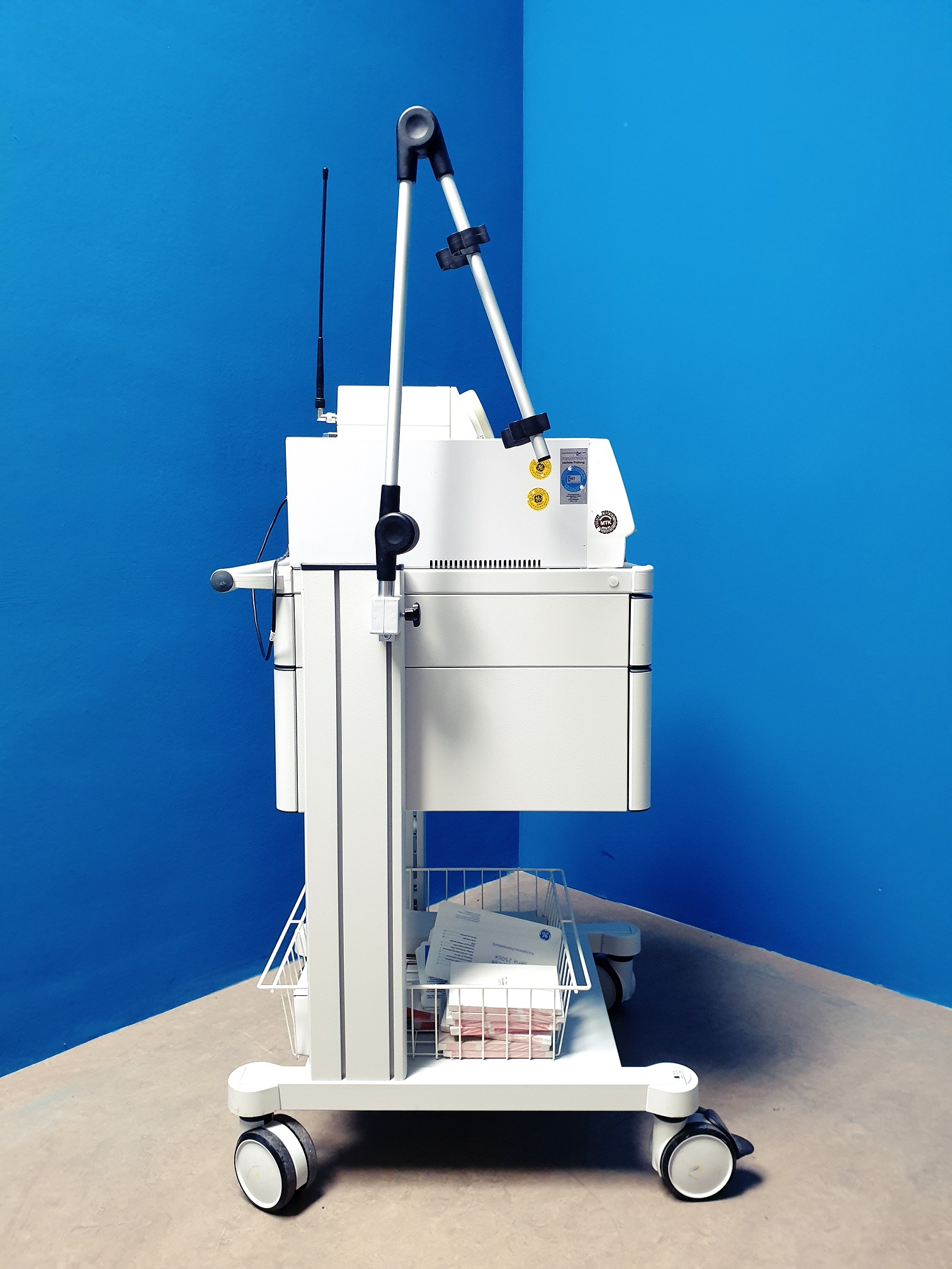 GE Corometrics 250CX Series Fetal // Mutter Monitor + T800E + Zubehör thumbnail 8
