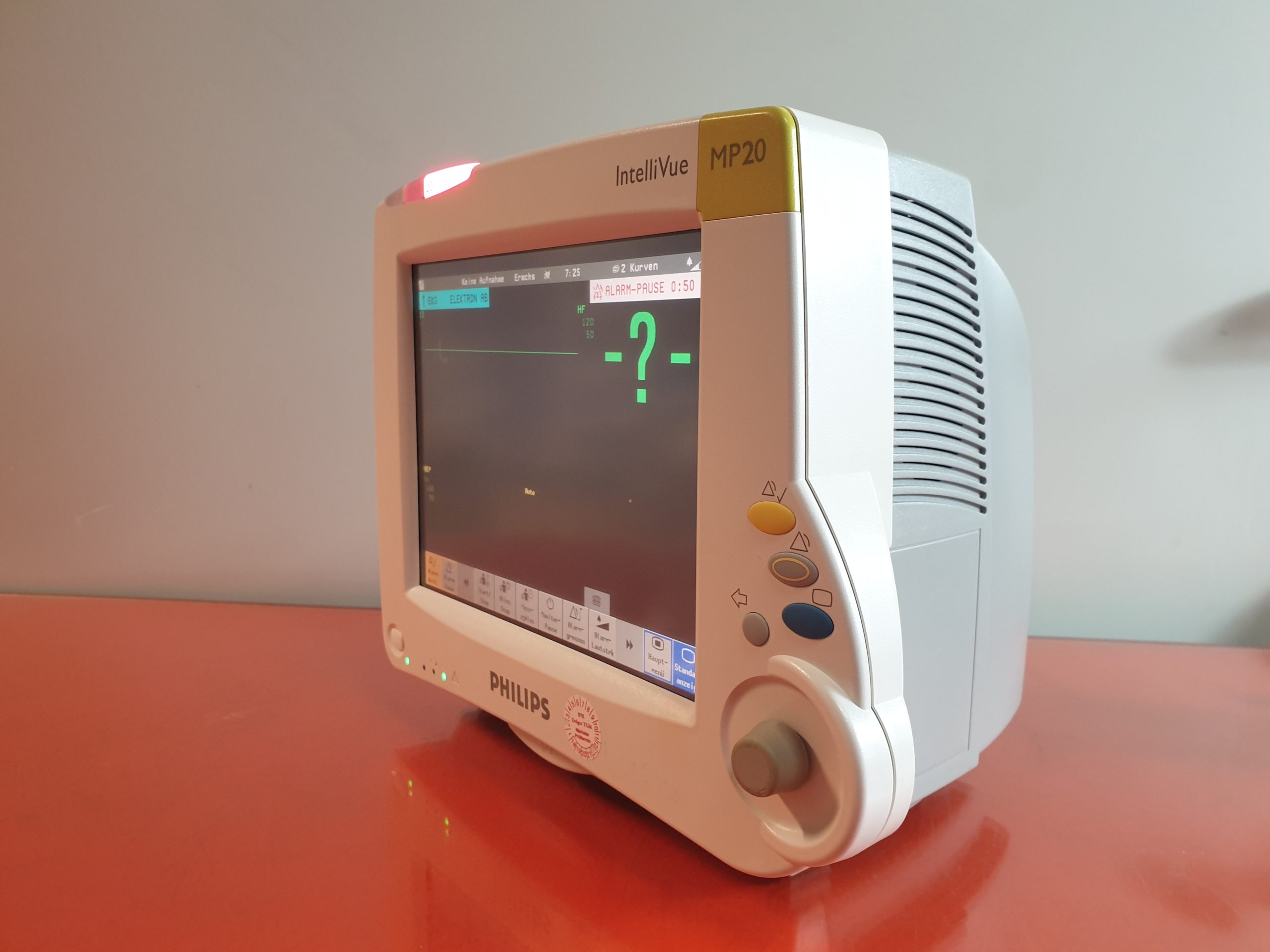 Philips IntelliVue MP20 // MP 20 Patientenmonitor EKG SpO2 NiBp . mit M3001A Modul thumbnail 2
