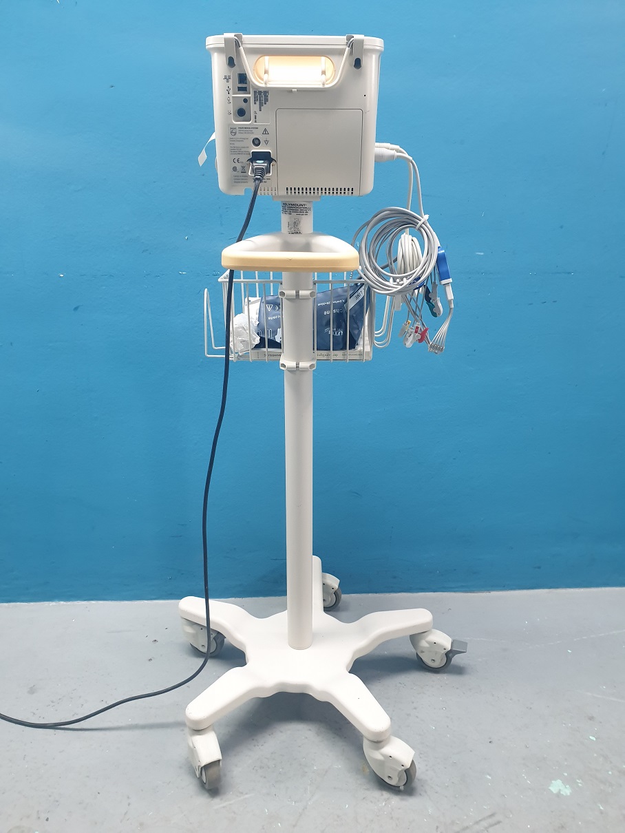 Philips SureSigns VM6 NIBP SpO2, EkG, Temp, …. Fahrbar thumbnail 5