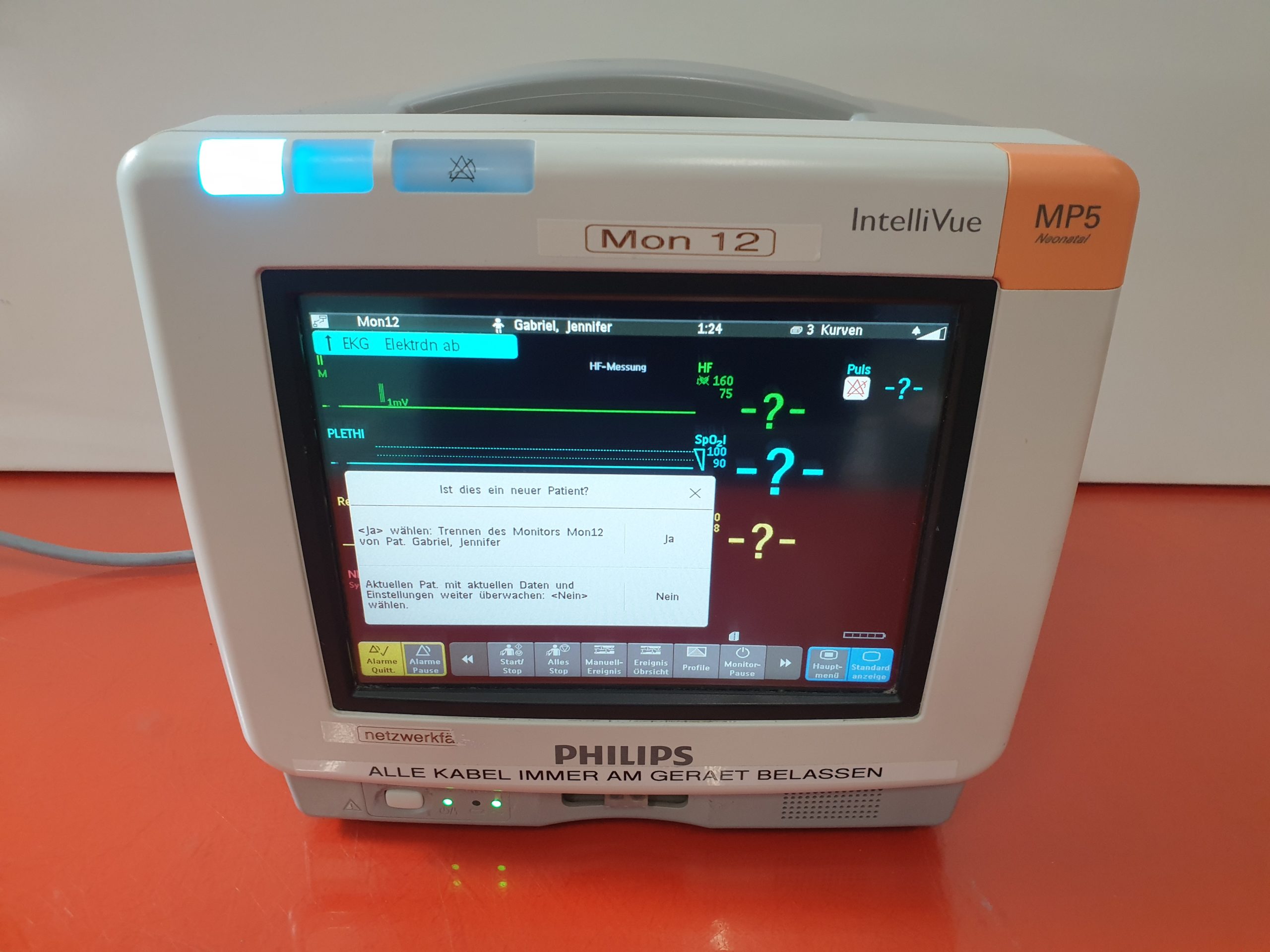 Philips IntelliVue MP5 // MP 5 Patientenmonitor – Überwachungsmonitor thumbnail 2
