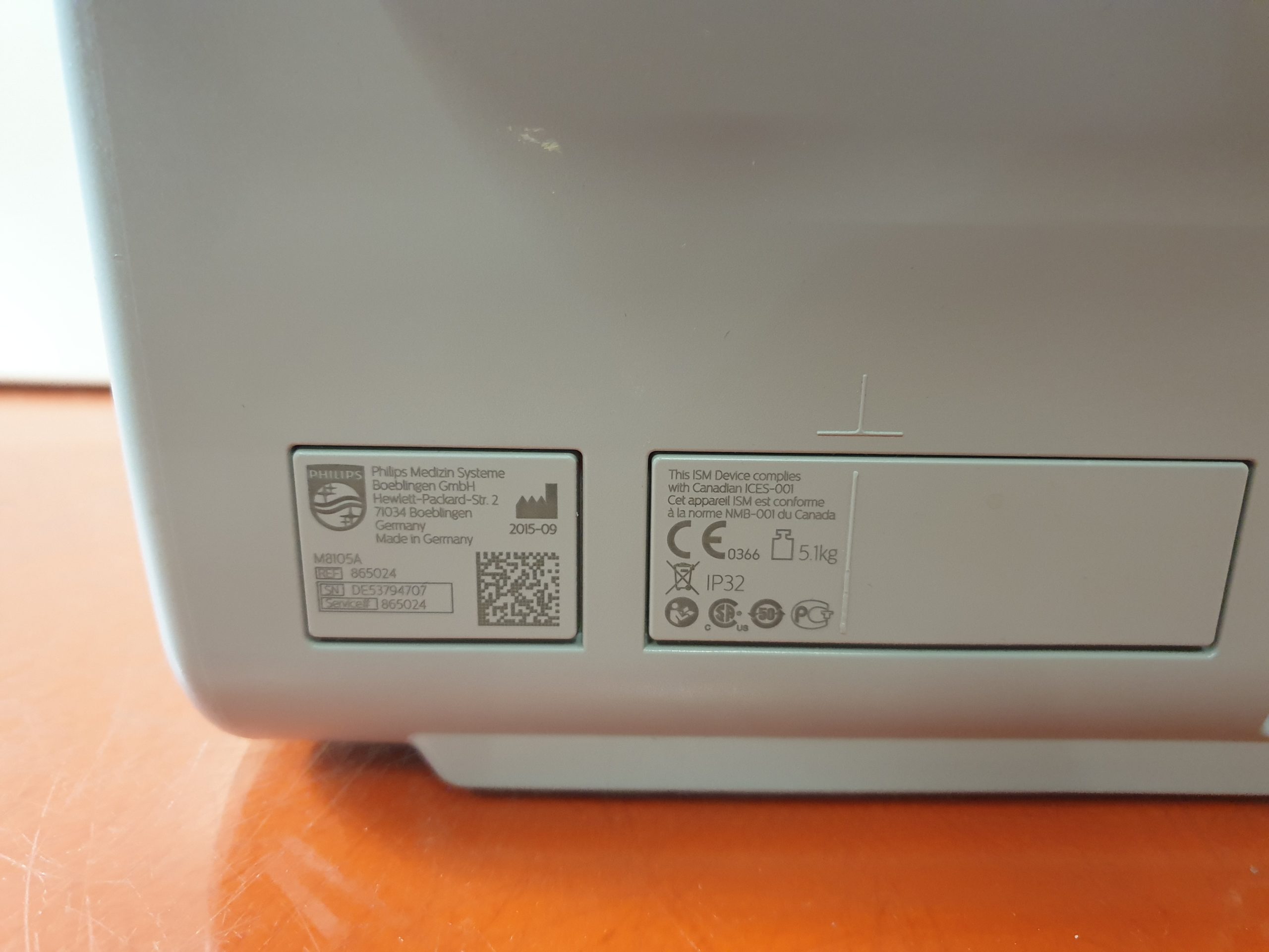 Philips IntelliVue MP5 // MP 5 Patientenmonitor – Überwachungsmonitor thumbnail 7