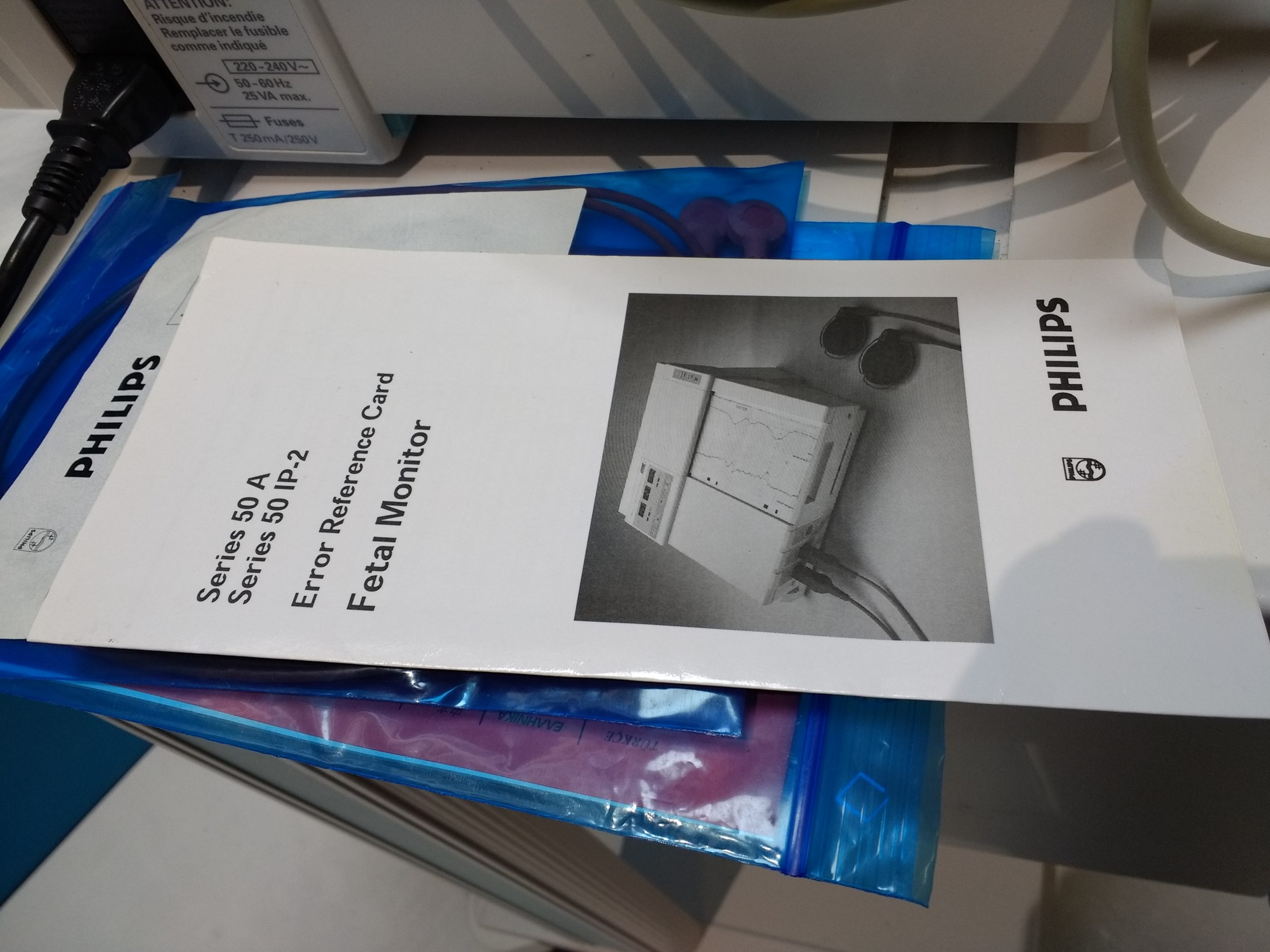 Philips Series 50 IP-2 CTG Fetal Monitor thumbnail 2