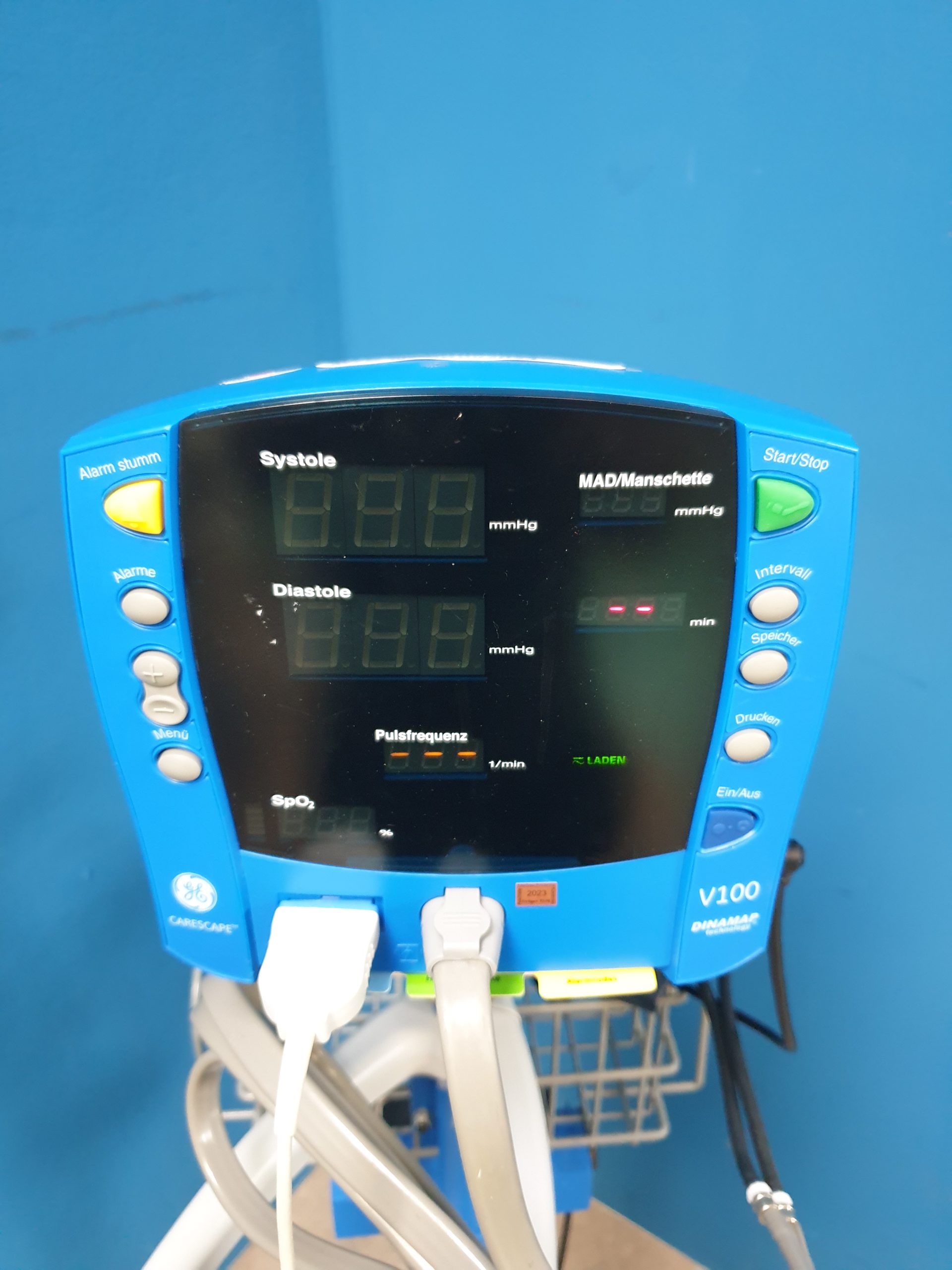 Ge Carescape Dynamap V100 Vitalzeichen PatientenMonitor thumbnail 7