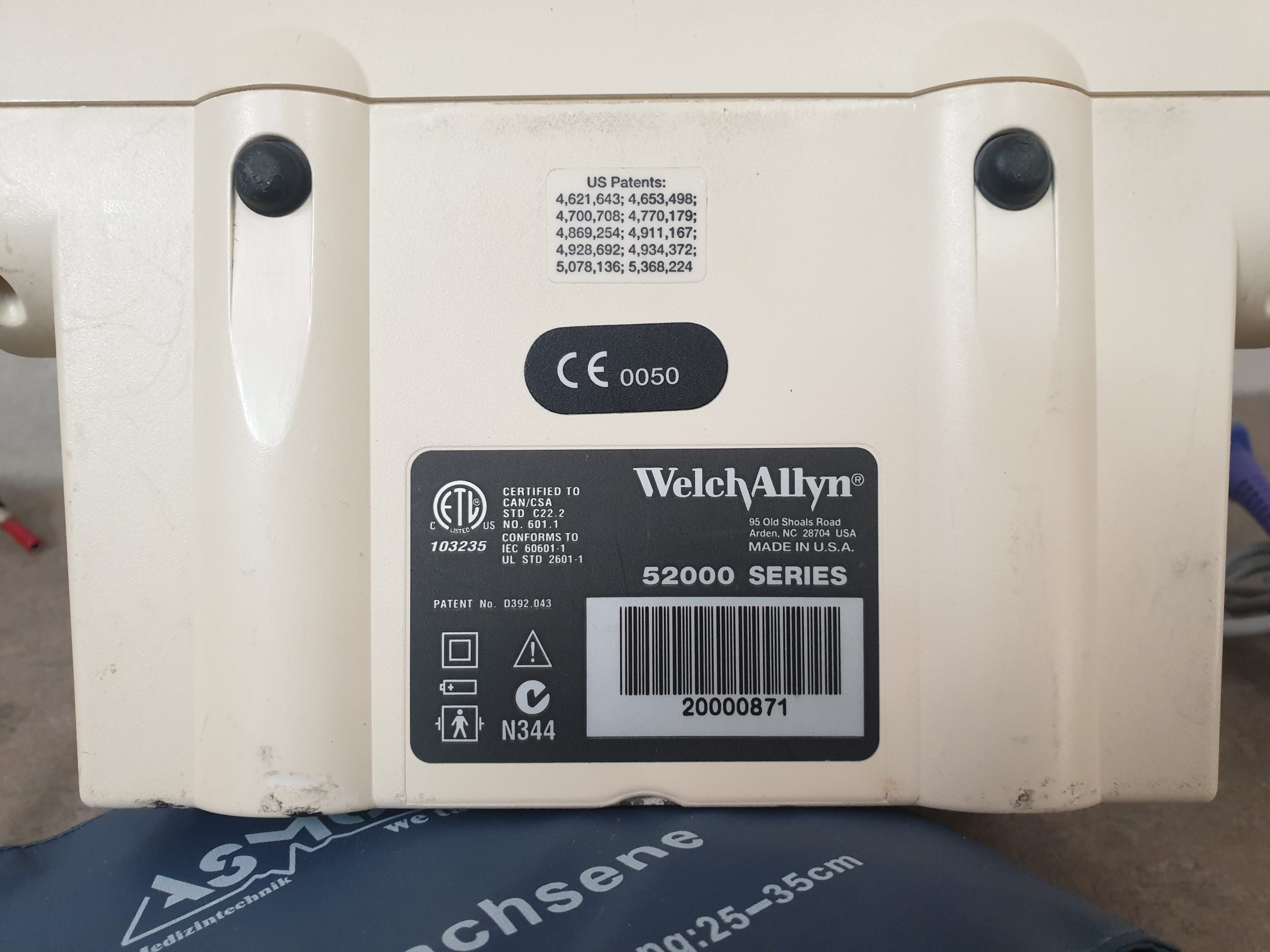 Welch allyn 52000 Series Überwachungsmonitor – Monitoring thumbnail 9