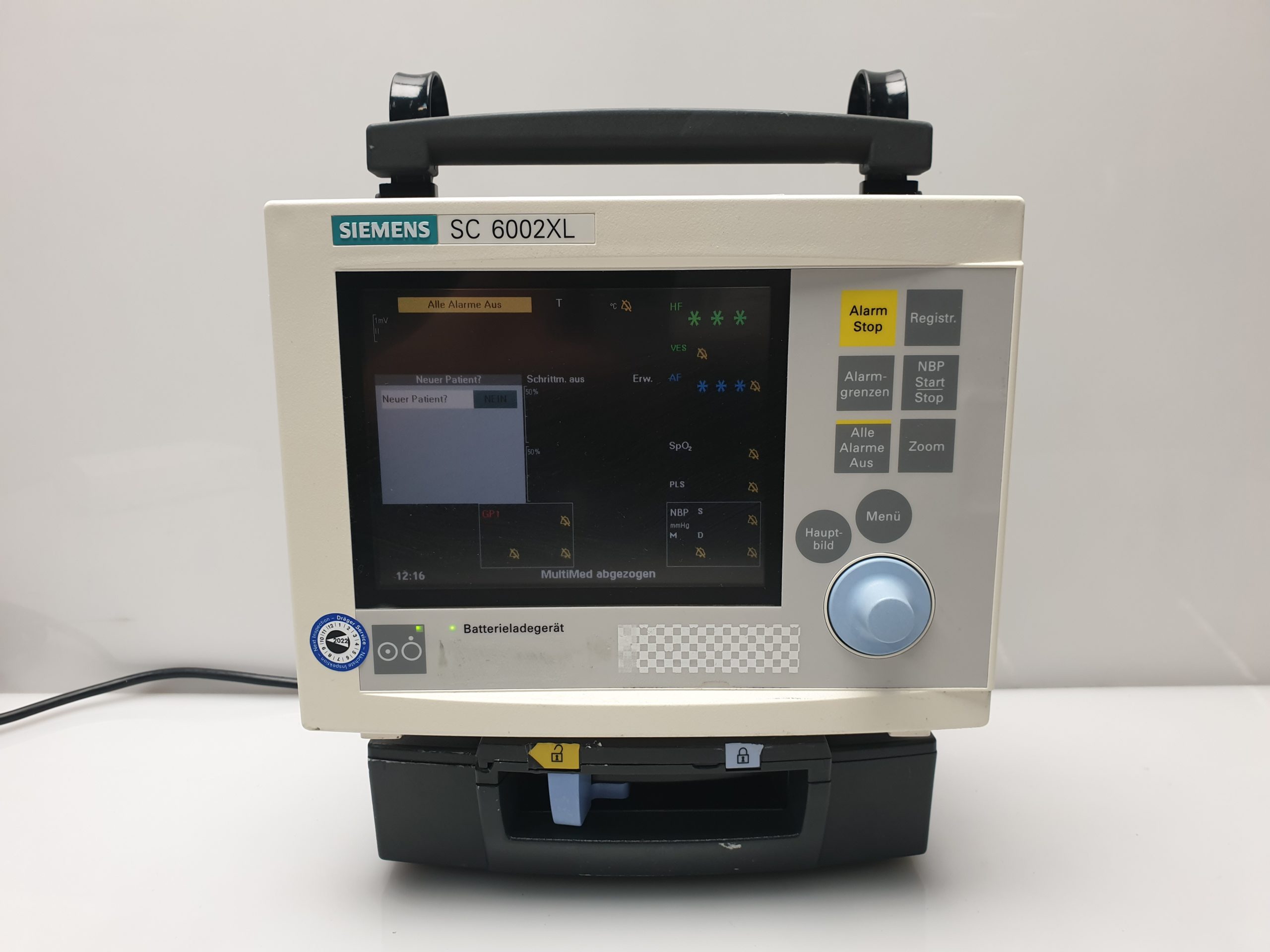 Siemens SC 6002 XL Patientenmonitor Überwachungsmonitor SC6002XL thumbnail 5