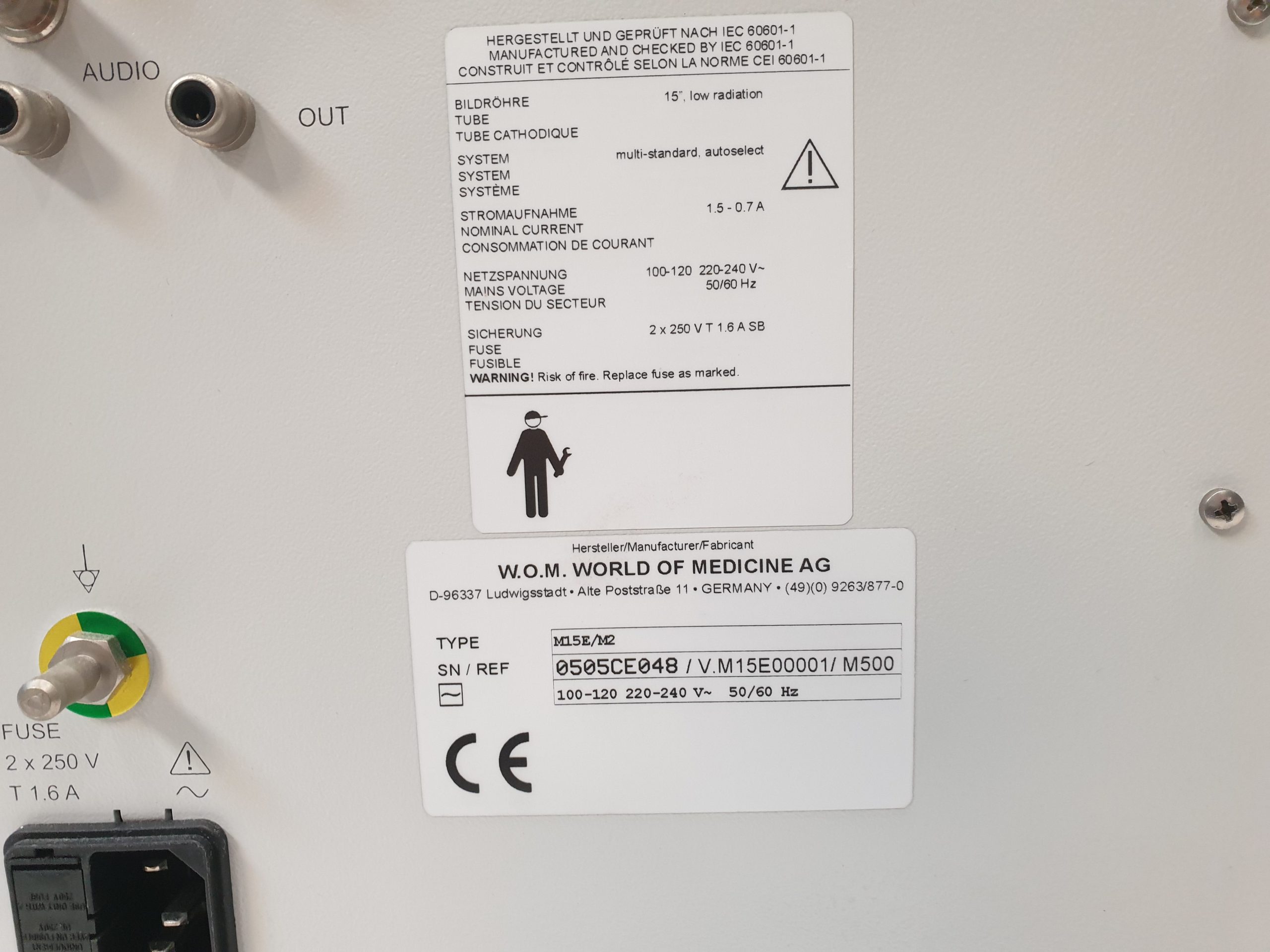 Lemke WOM M15E Monitor thumbnail 2