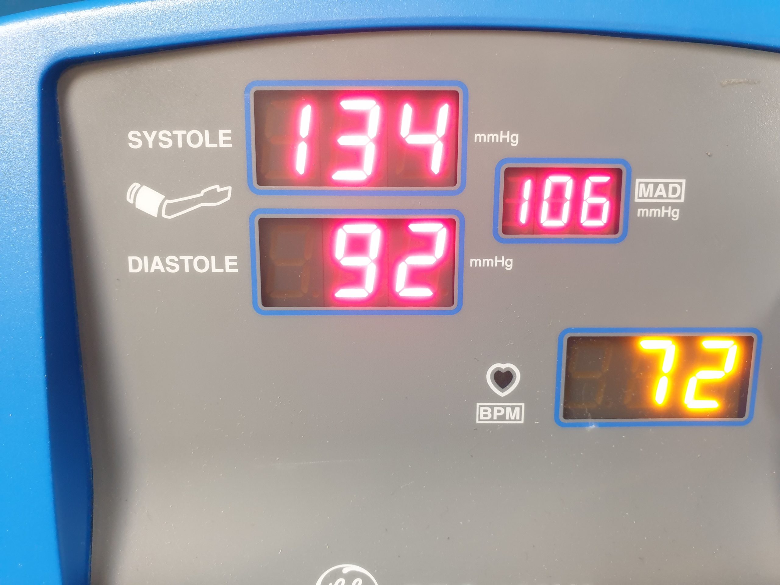 Ge Carescape Dynamap V100 Vitalzeichen PatientenMonitor thumbnail 8