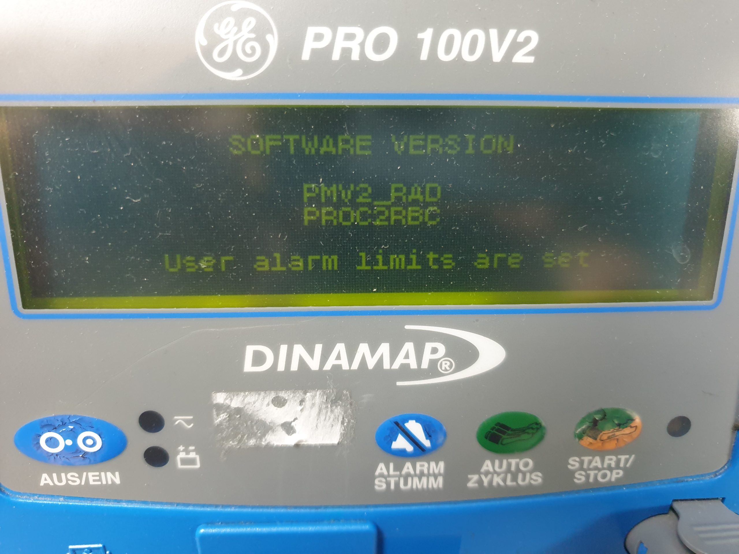Ge Carescape Dynamap V100 Vitalzeichen PatientenMonitor thumbnail 10