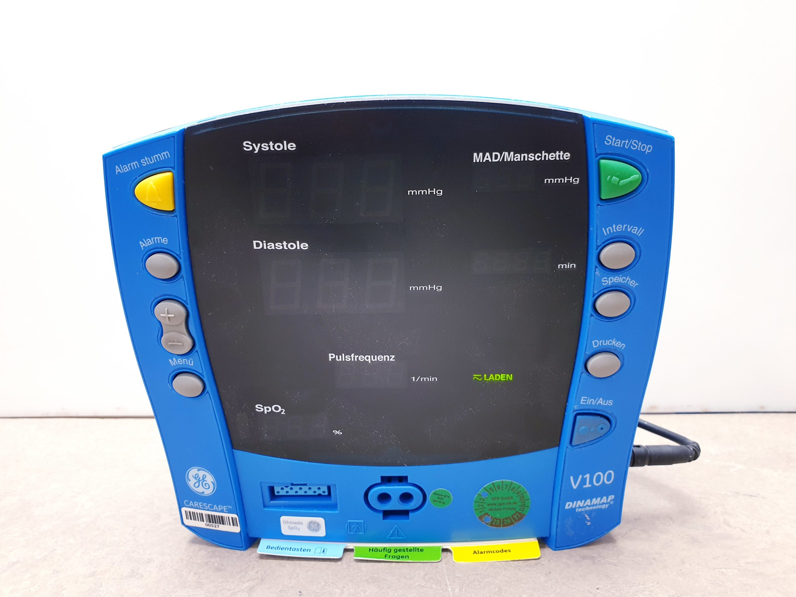 Ge Dinamap V100 Carescape Patient Monitor thumbnail 3
