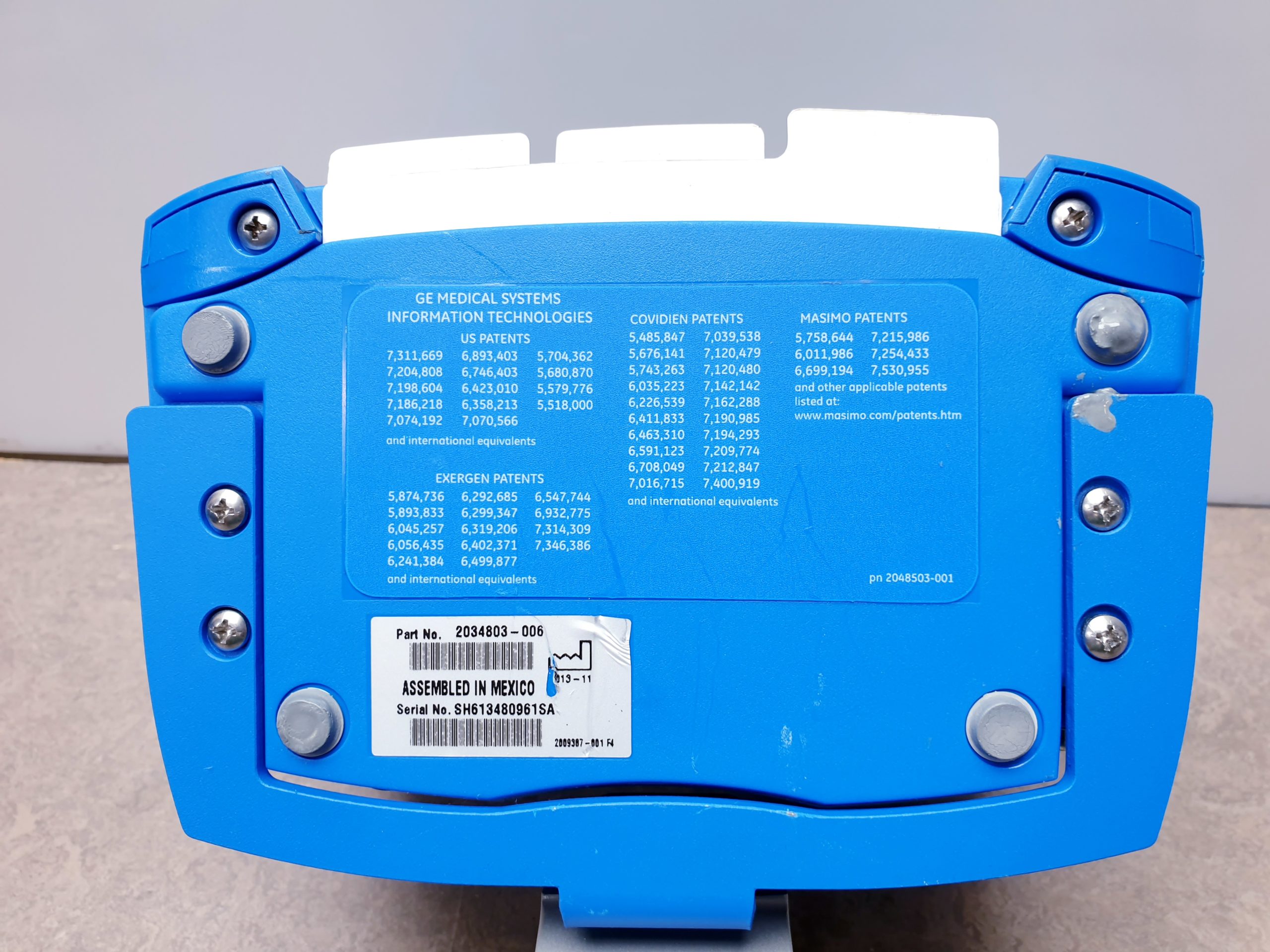 Ge Dinamap V100 Carescape Patient Monitor thumbnail 10