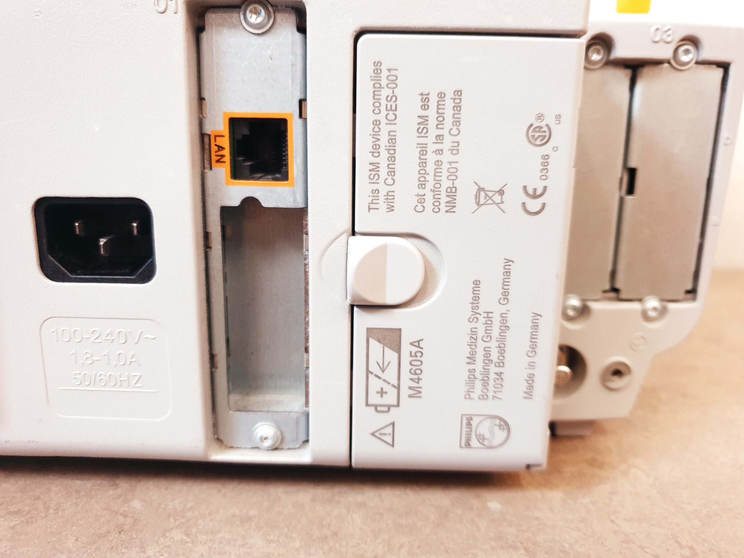 Philips IntelliVue MP20 Neonatal Überwachungsmonitor mit Modul thumbnail 8