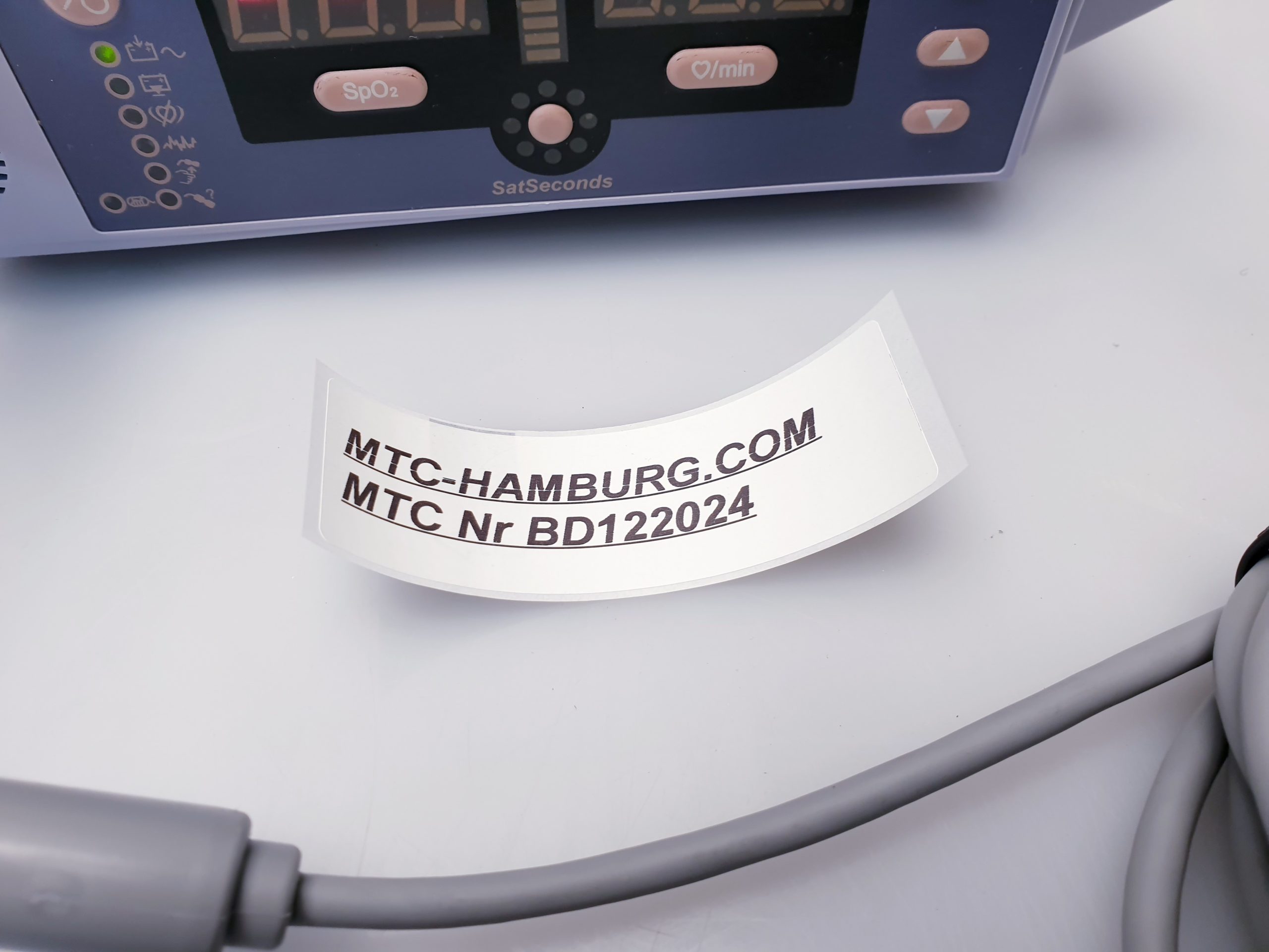Covidien Nellcor N-560 Pulsoxymeter mit Stammkabel thumbnail 2