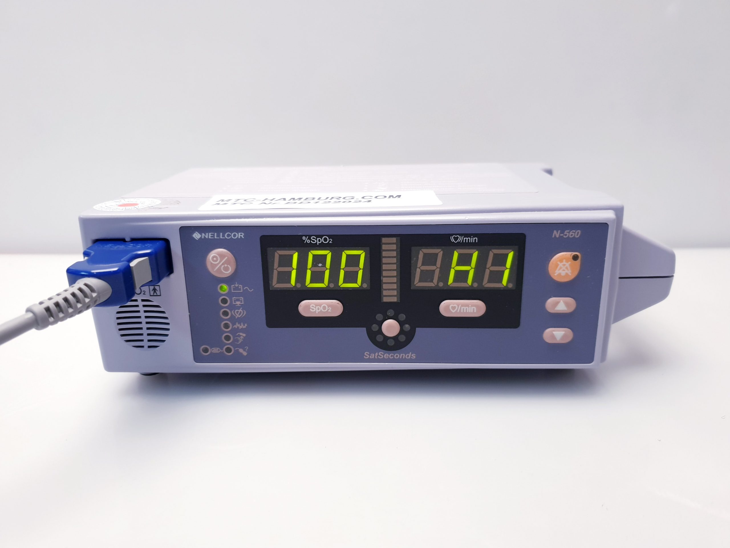 Covidien Nellcor N-560 Pulsoxymeter mit Stammkabel thumbnail 4