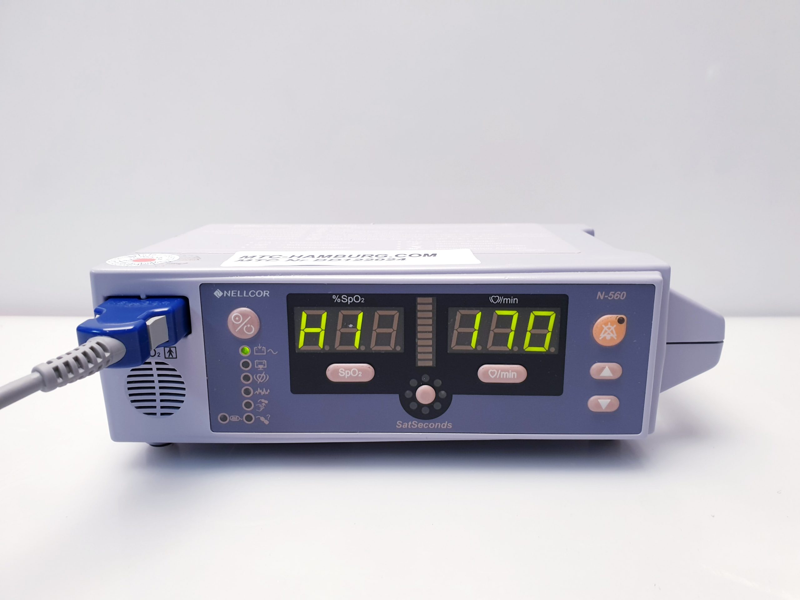 Covidien Nellcor N-560 Pulsoxymeter mit Stammkabel thumbnail 5