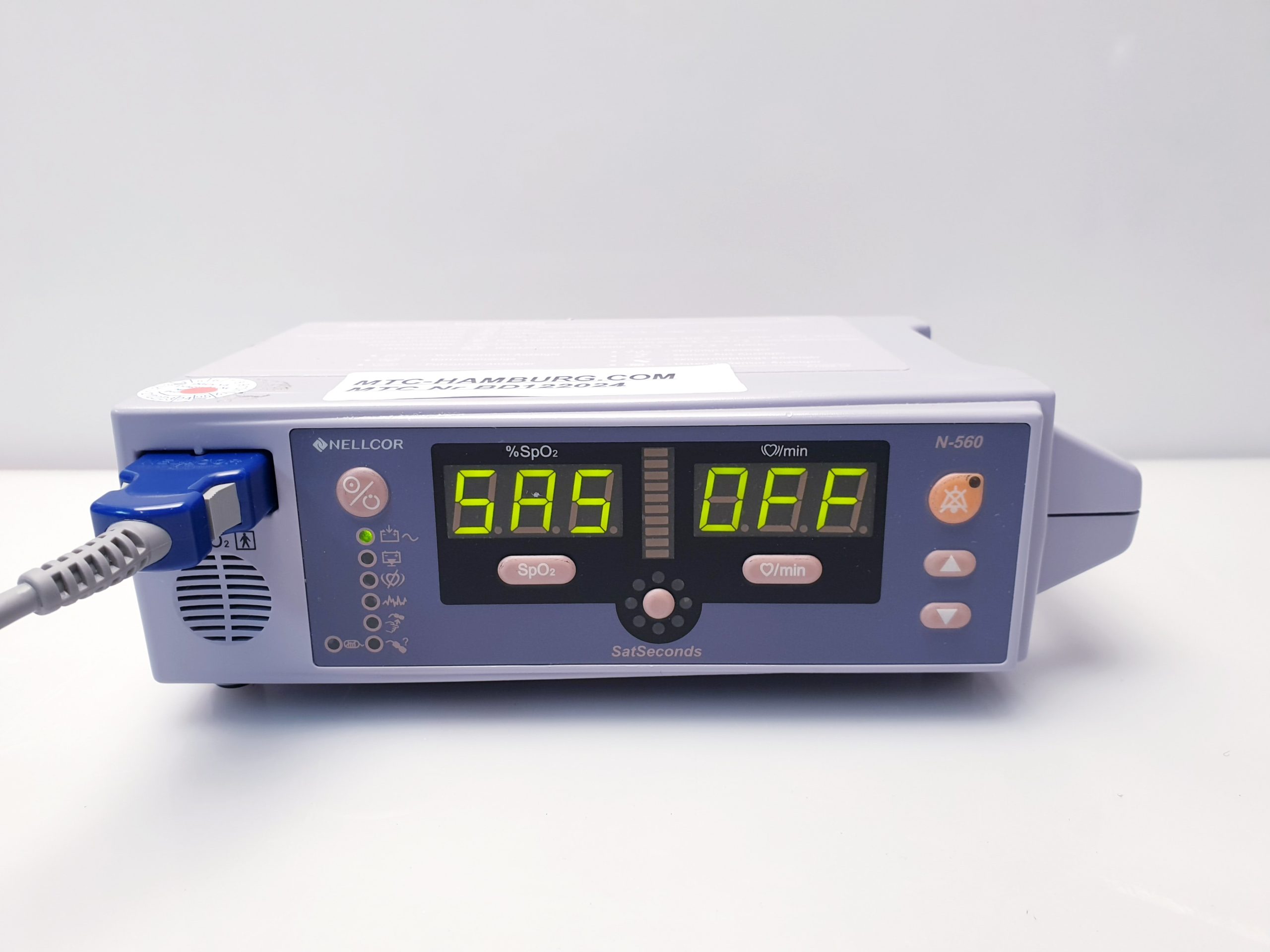 Covidien Nellcor N-560 Pulsoxymeter mit Stammkabel thumbnail 6