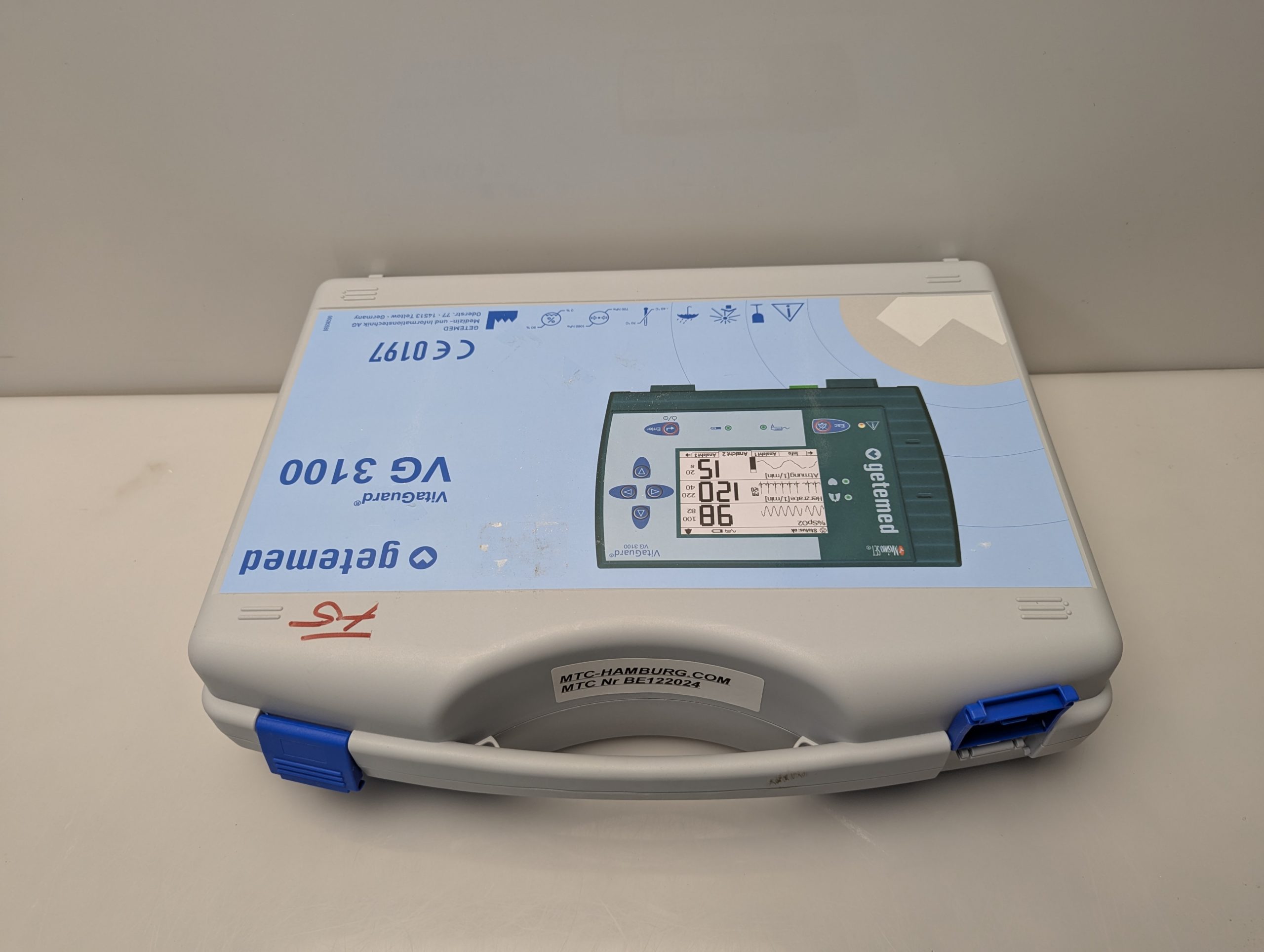Getemed VitaGuard VG 3100 Patientermonitor Ohne Zubehör thumbnail 8
