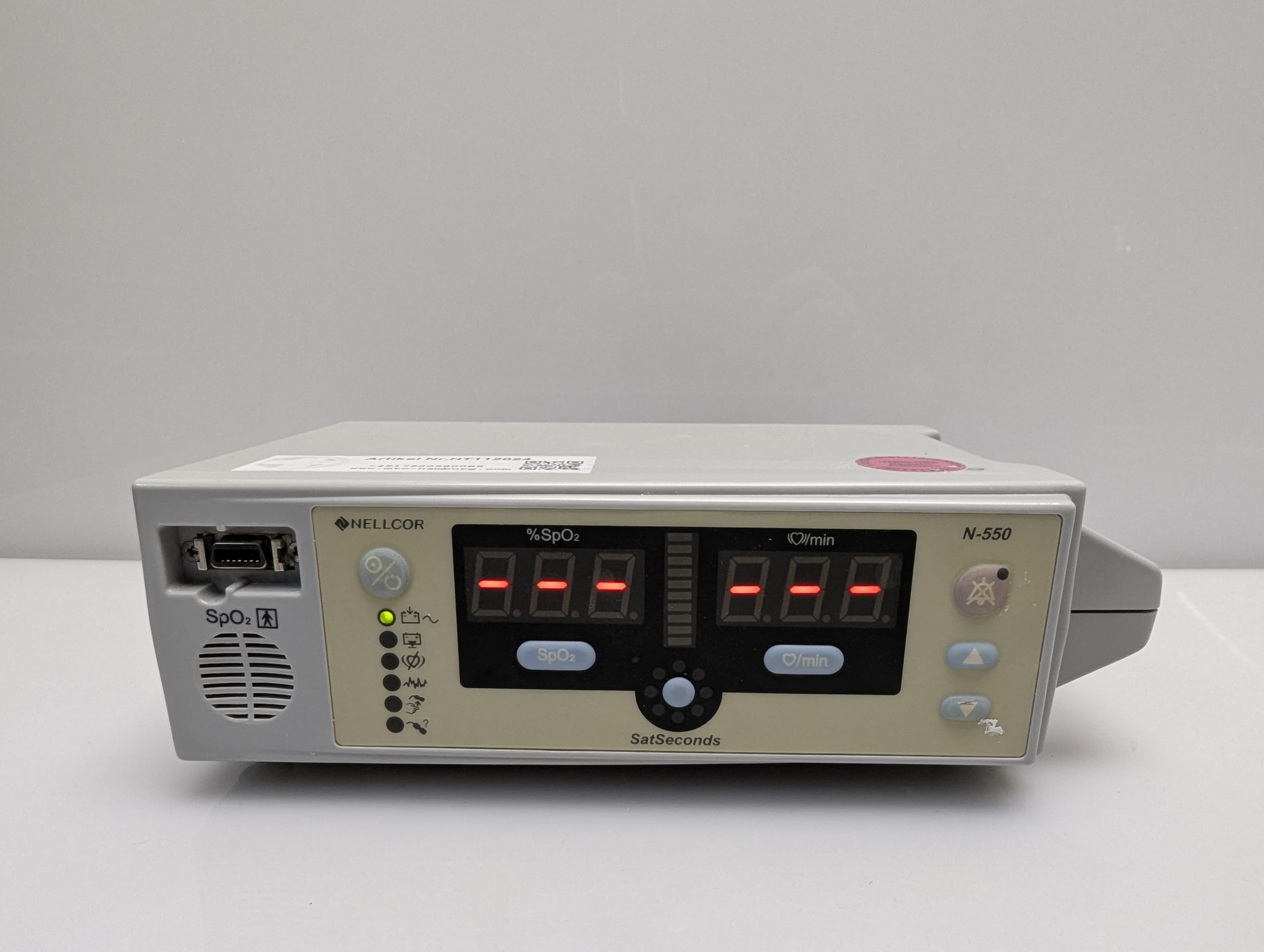 Nellcor N-550 Pulsoximeter Patientenmonitor -Ohne Sensor thumbnail 2