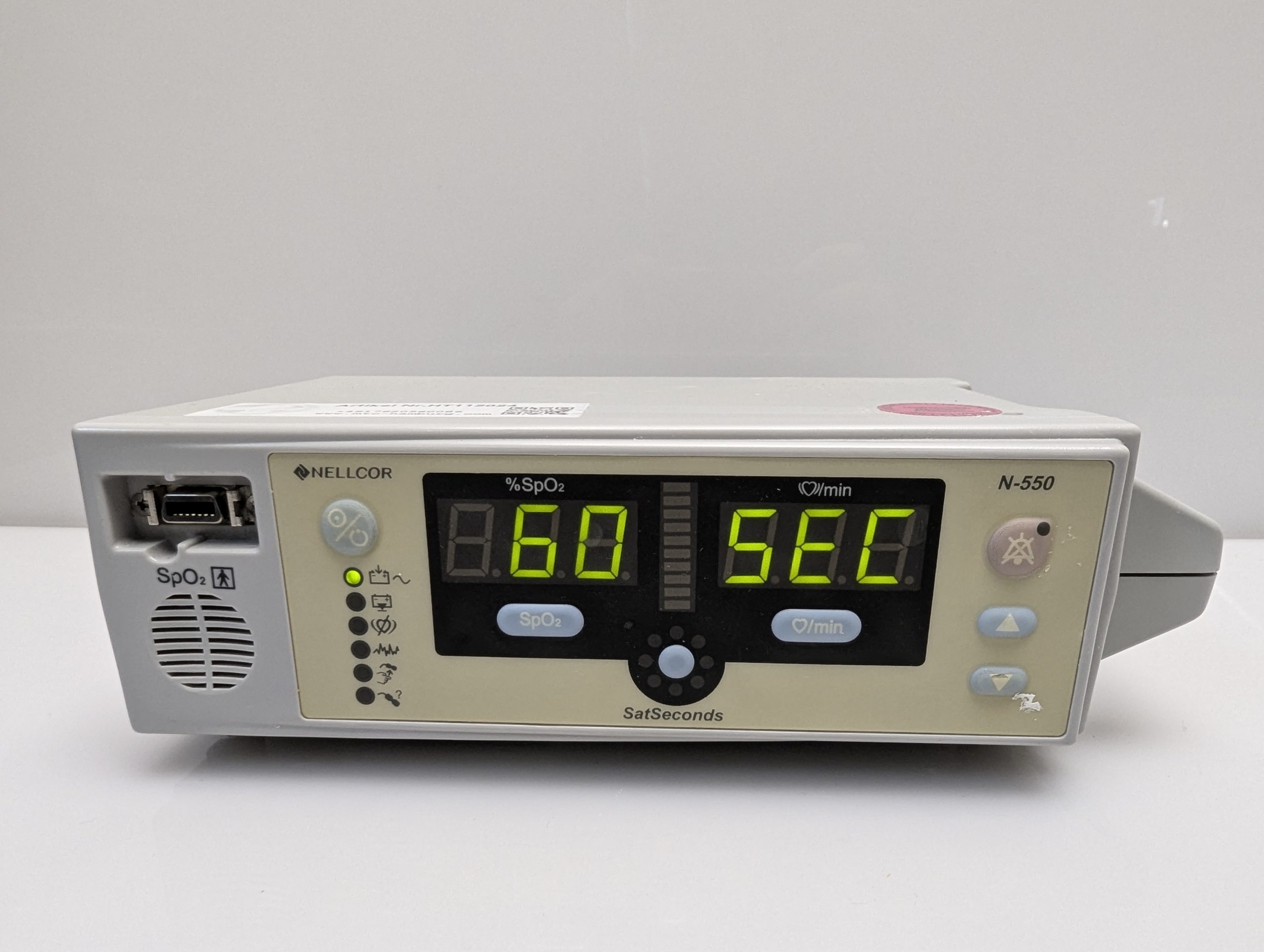 Nellcor N-550 Pulsoximeter Patientenmonitor -Ohne Sensor thumbnail 5