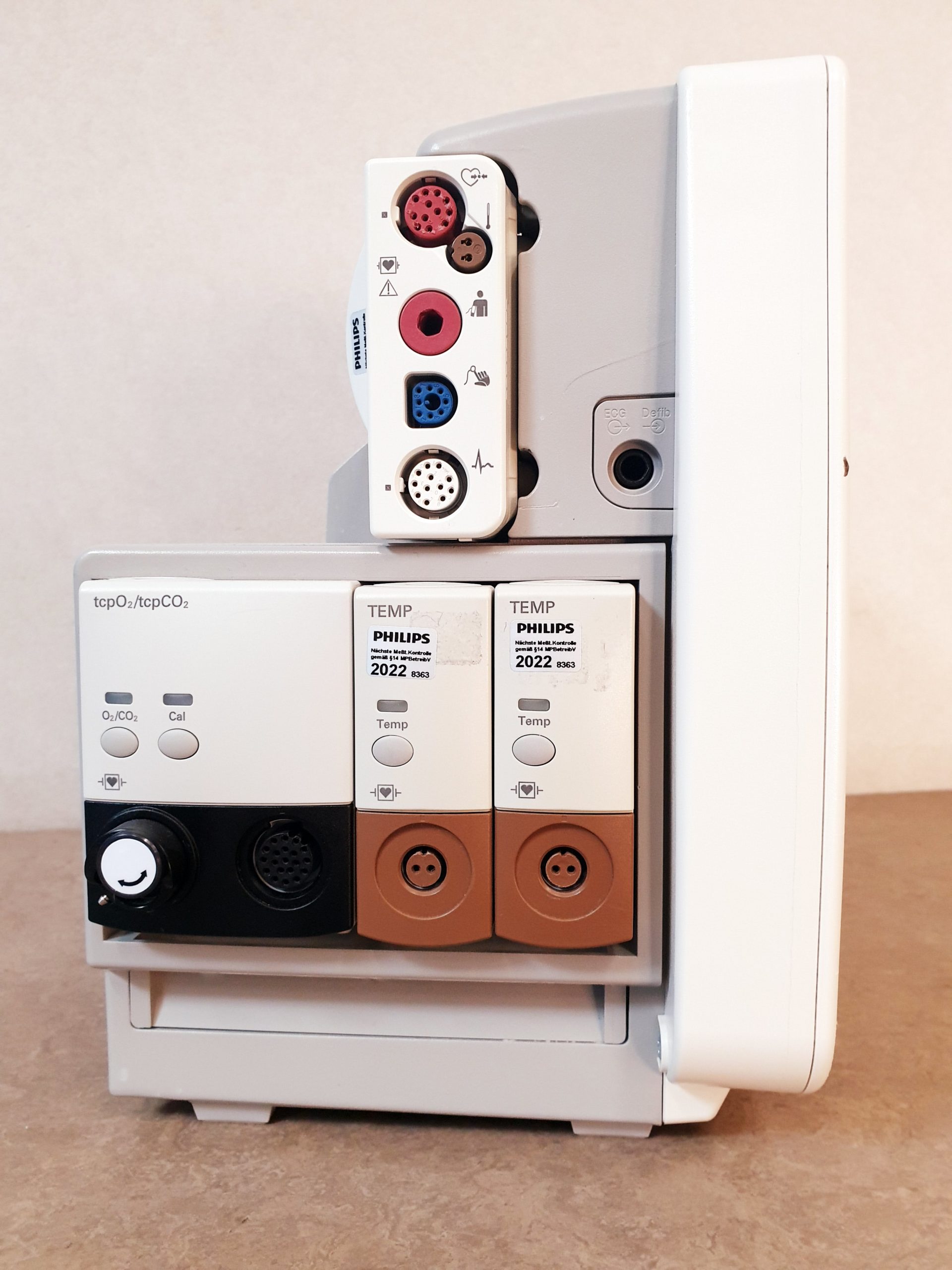 Philips IntelliVue MP50 Neonatal Überwachungsmonitor mit Tcp CO2 Modul, thumbnail 2