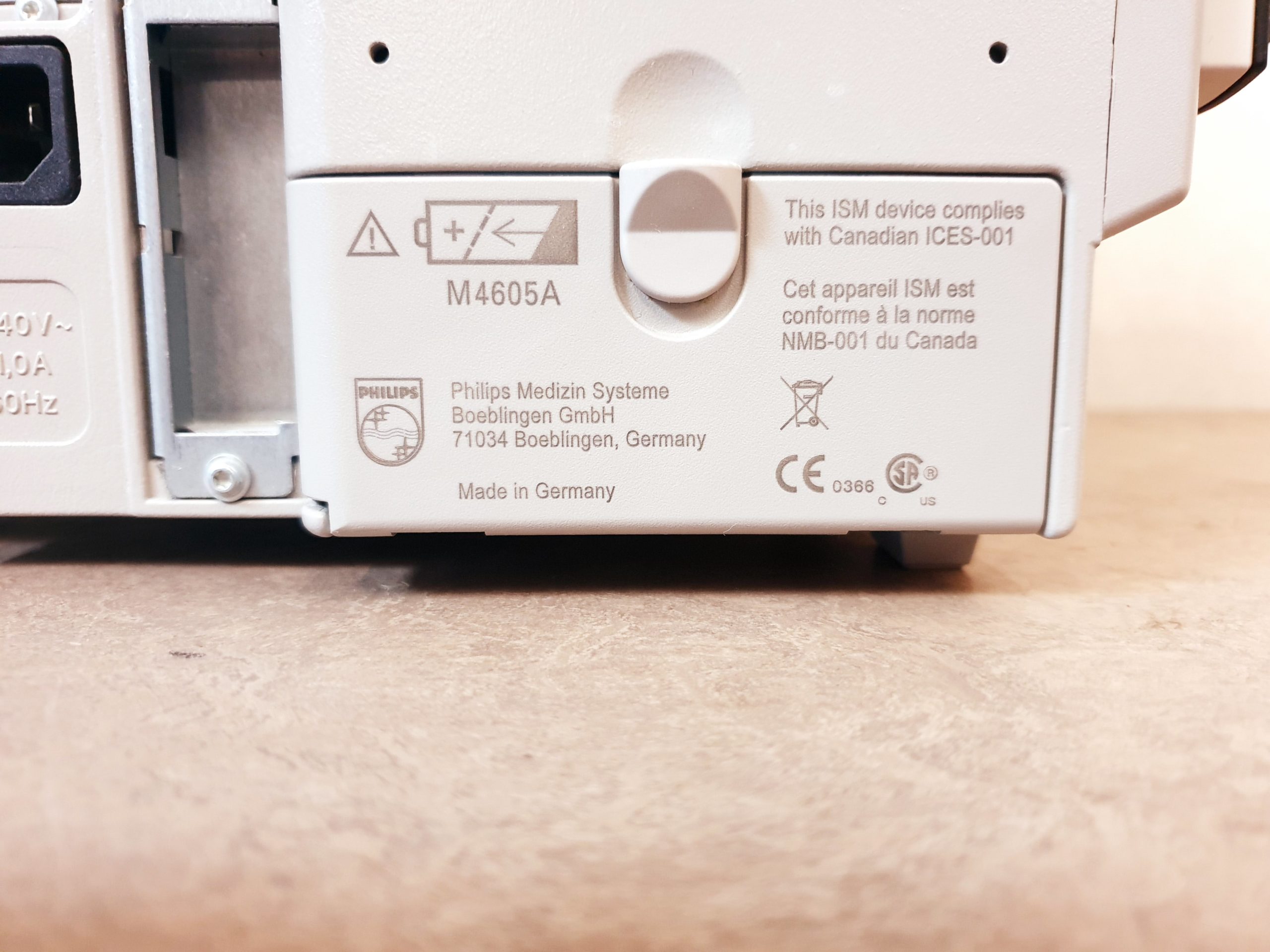 Philips IntelliVue MP50 Neonatal Überwachungsmonitor mit Tcp CO2 Modul, thumbnail 6