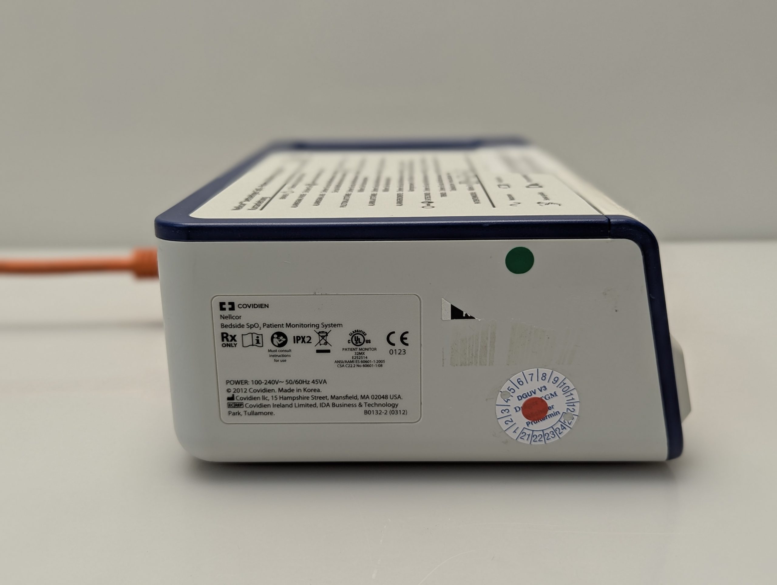 Covidien Nellcor Ref 10005941 SpO2 Messgerät, Pulsoximeter, Oxymeter – Drehknopf fehlt thumbnail 4