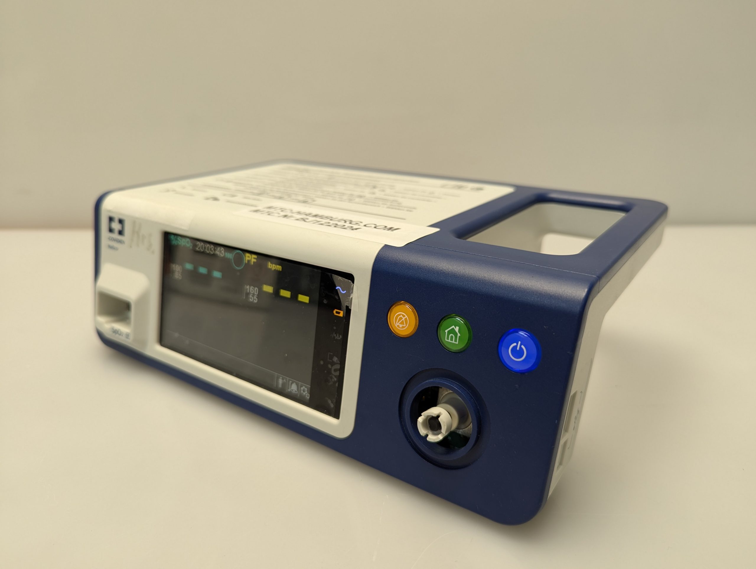 Covidien Nellcor Ref 10005941 SpO2 Messgerät, Pulsoximeter, Oxymeter – Drehknopf fehlt thumbnail 7
