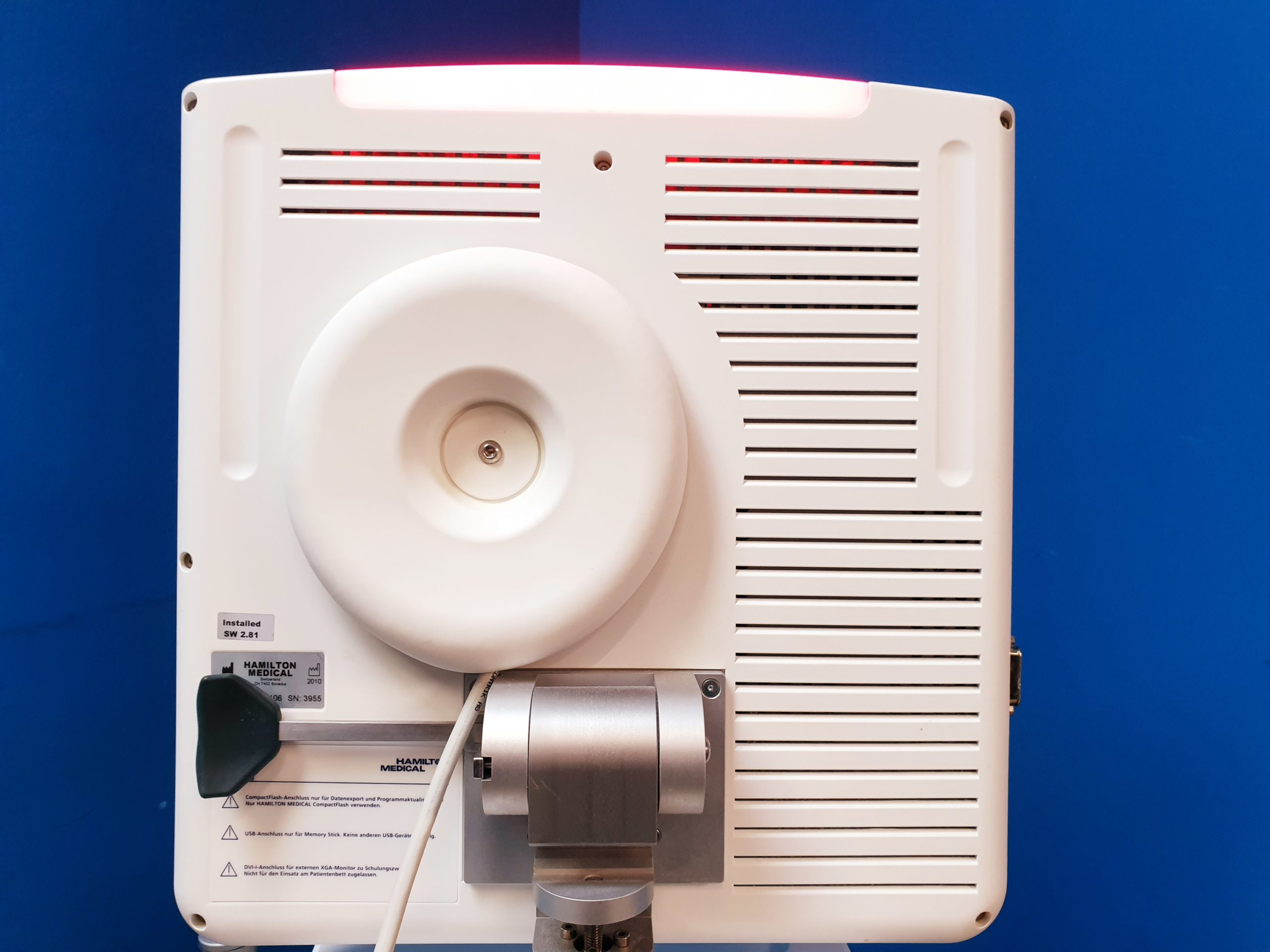 Hamilton G5 CO2 + Aernob Beatmungsgerät mit einem Hamilton H900 thumbnail 10
