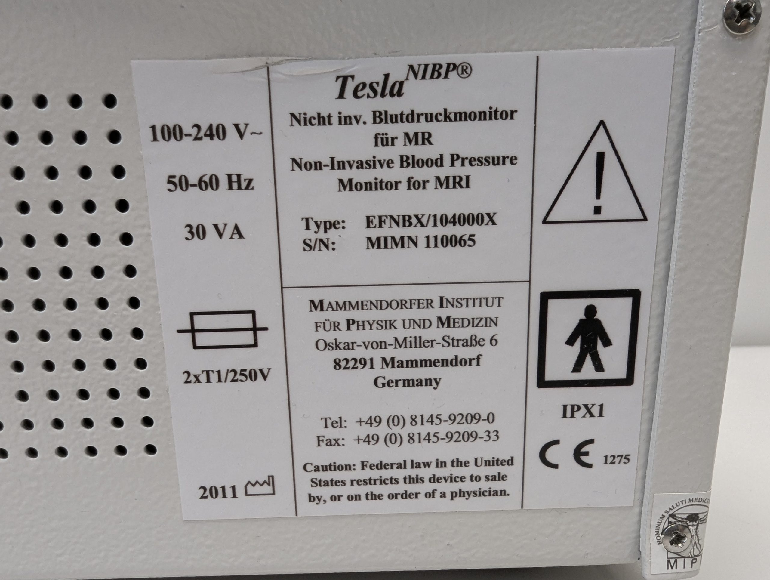 Tesla NIBP NiBp Monitor für MR thumbnail 8