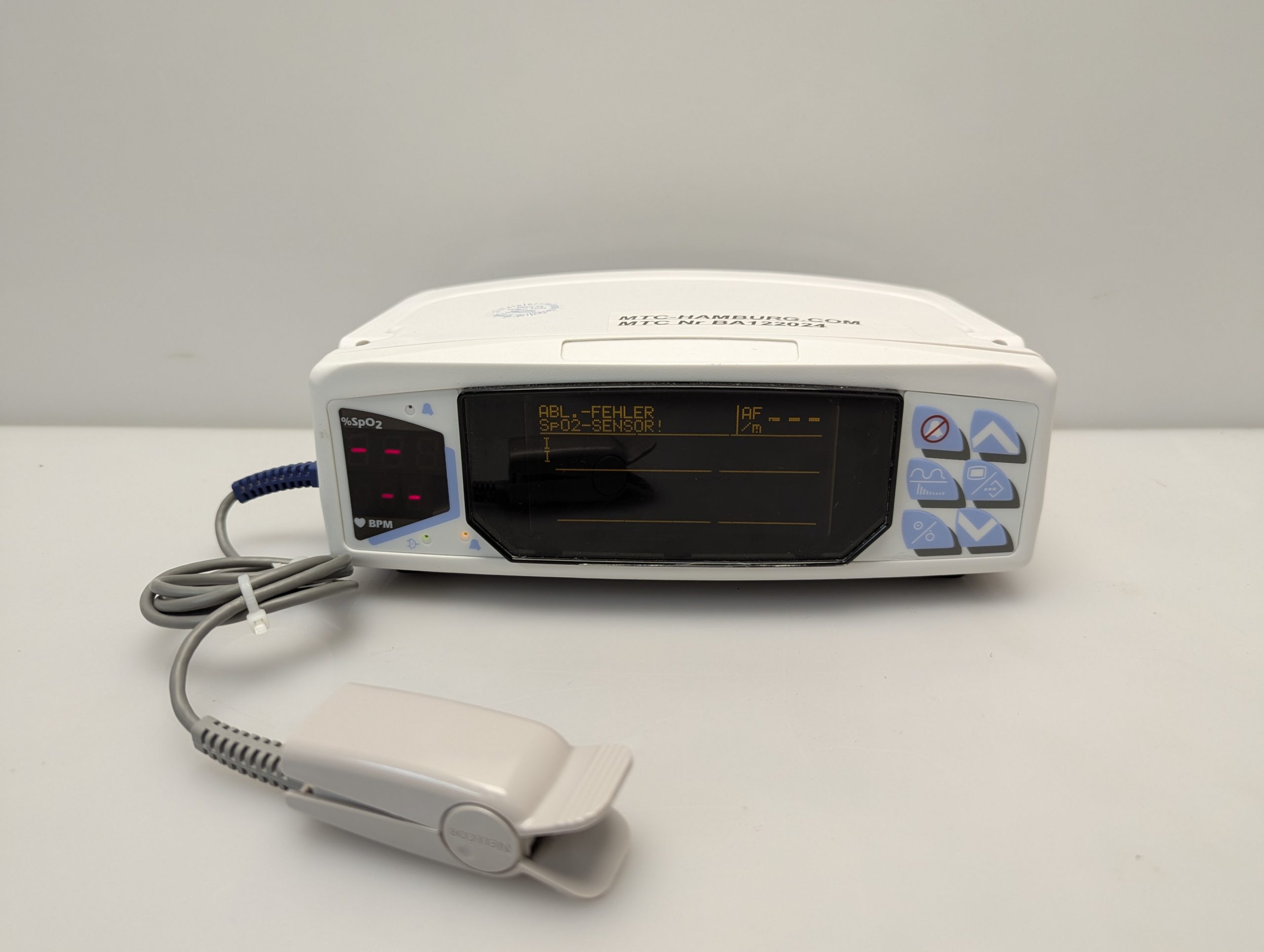 Pulsoxymeter – SpO2 — mit Fingrsensor thumbnail 2