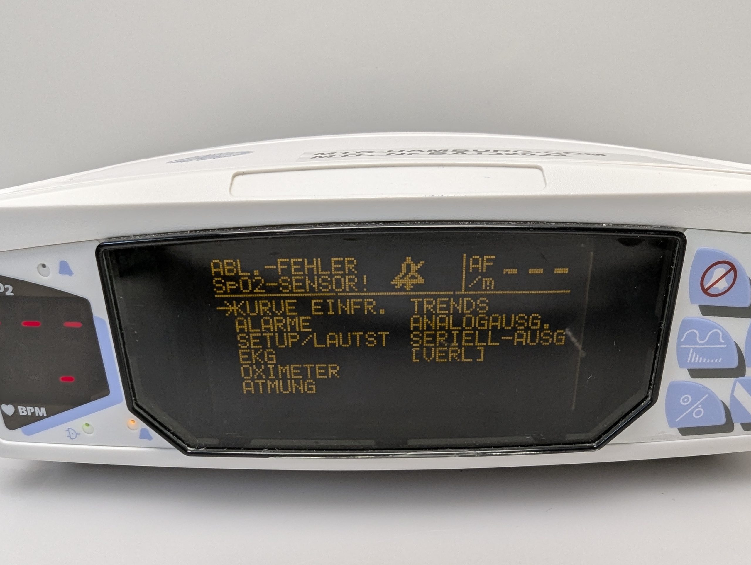 Pulsoxymeter – SpO2 — mit Fingrsensor thumbnail 5