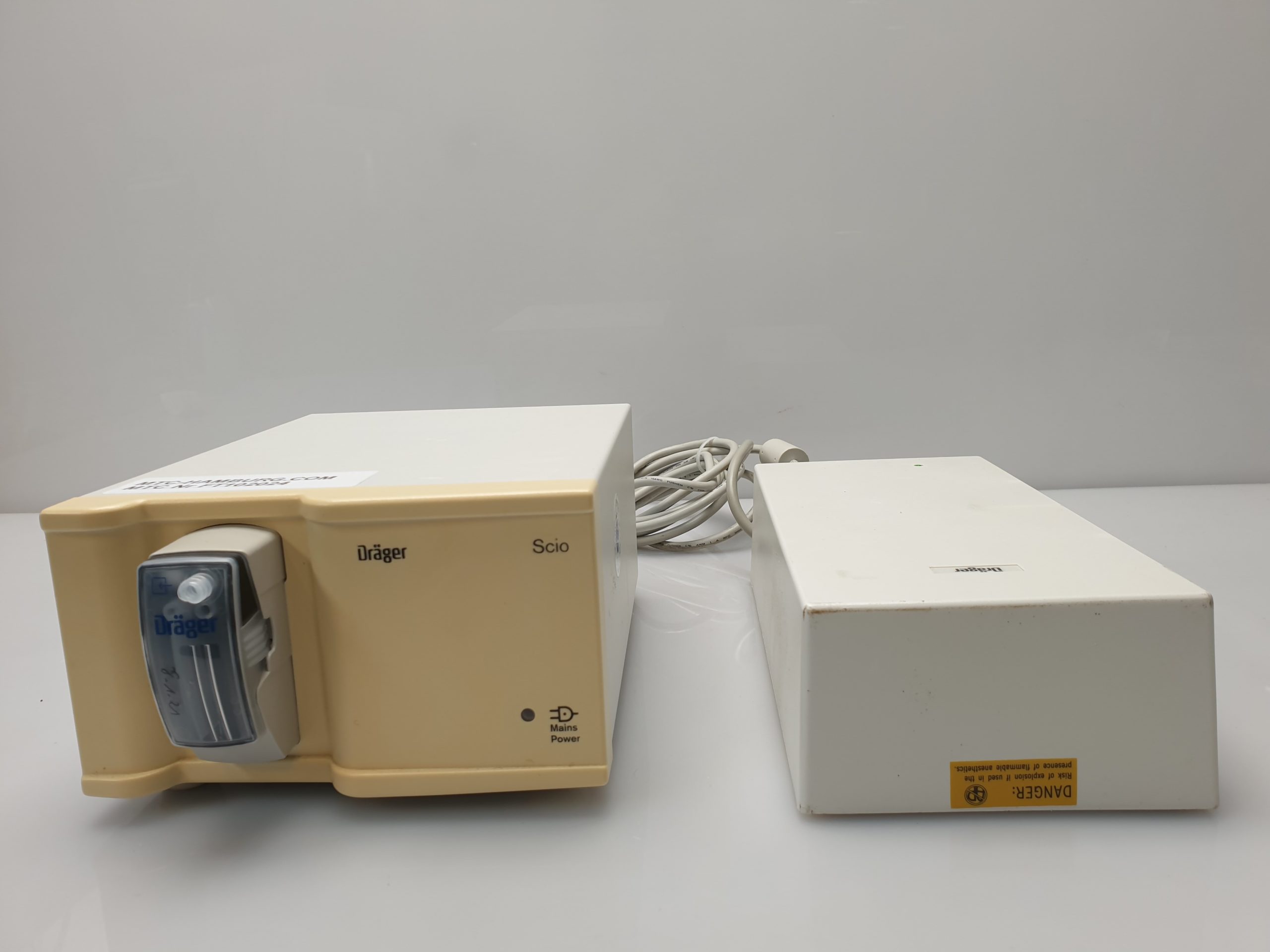 Dräger Scio Four Oxi plus mit einem Netzteil. – DEFEKT — image 1 of 11