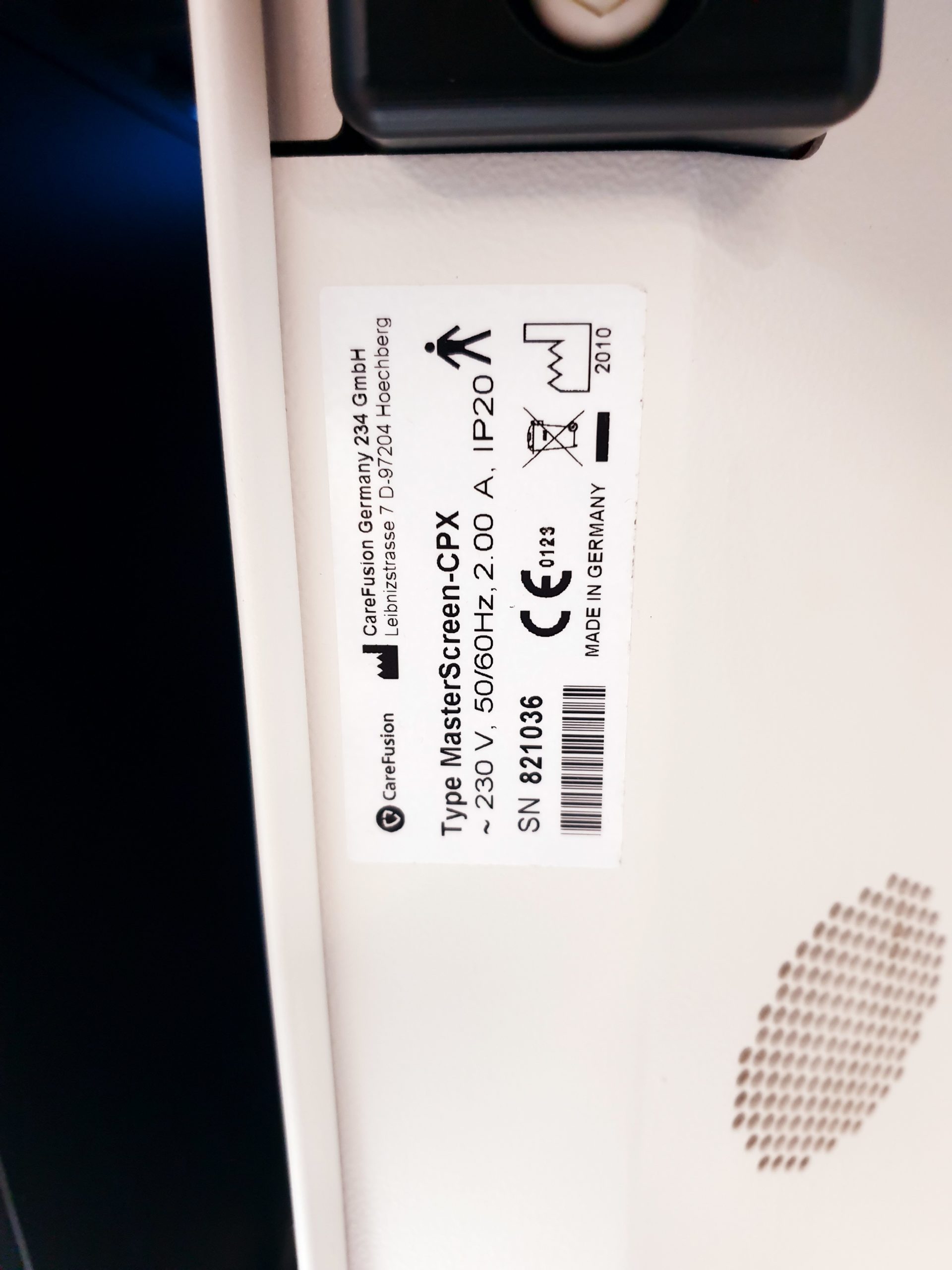 CAREFUSION MASTERSCREEN-CPX Gerät für Belastungstest thumbnail 5