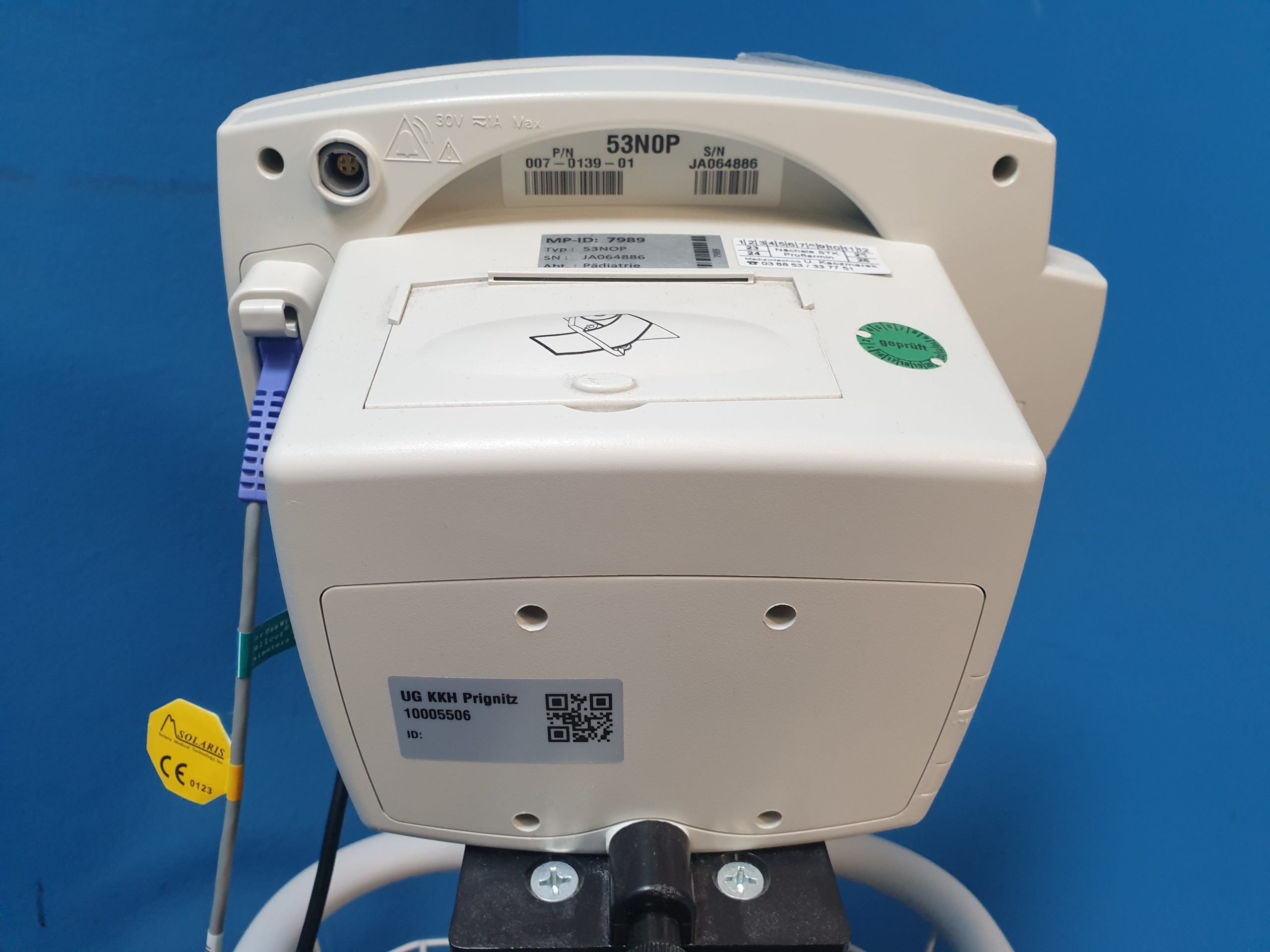 WELCH ALLYN Vital SignBW022025 WELCH ALLYN Vital Signs 53NOP Monitor NibP + SpO2 thumbnail 3