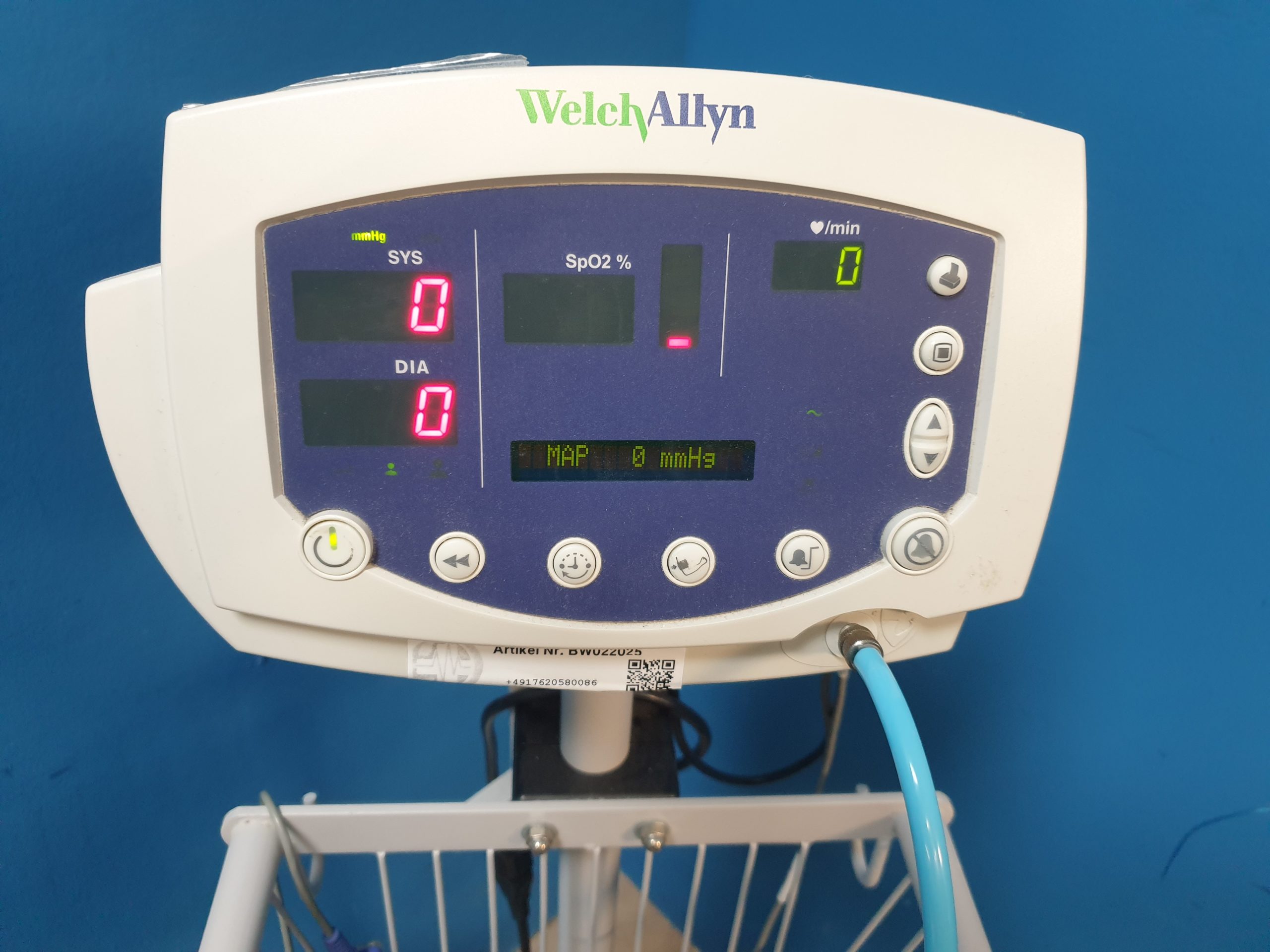 WELCH ALLYN Vital SignBW022025 WELCH ALLYN Vital Signs 53NOP Monitor NibP + SpO2 thumbnail 10