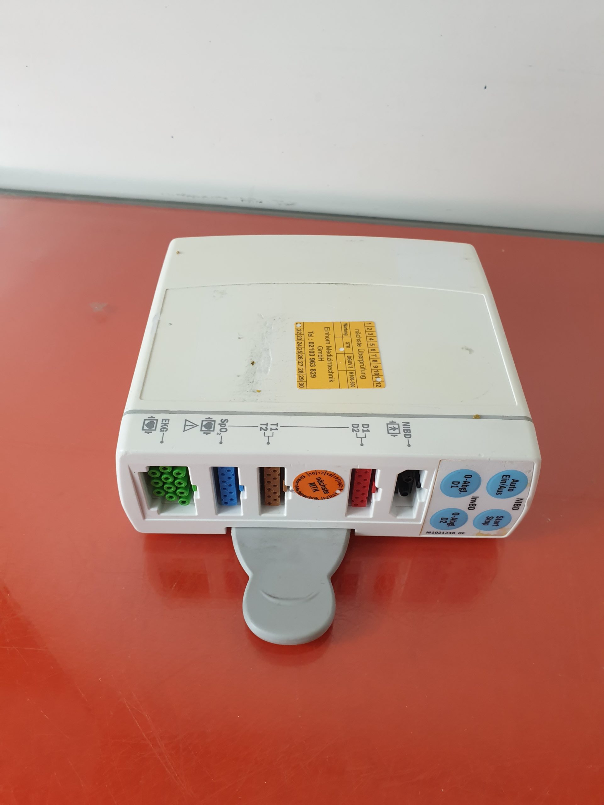 Datex Ohmeda F-FMW-00 Patientenmonitor Monitor mit E-PSMP-00 Modul + Mini D-fend + Zubehör thumbnail 5