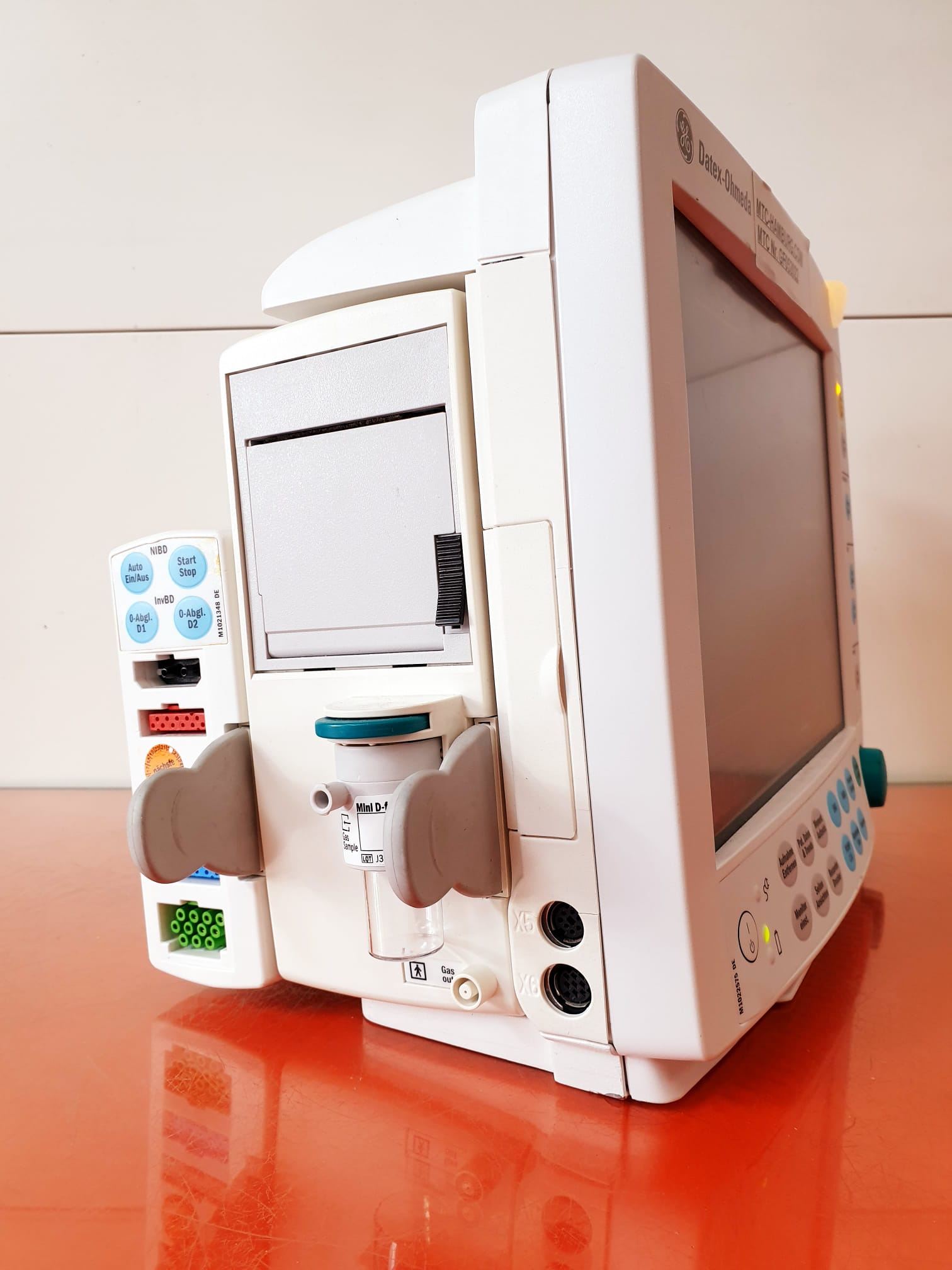 Datex Ohmeda F-FMW-00 Patientenmonitor Monitor mit E-PSMP-00 Modul + Mini D-fend + Zubehör thumbnail 6