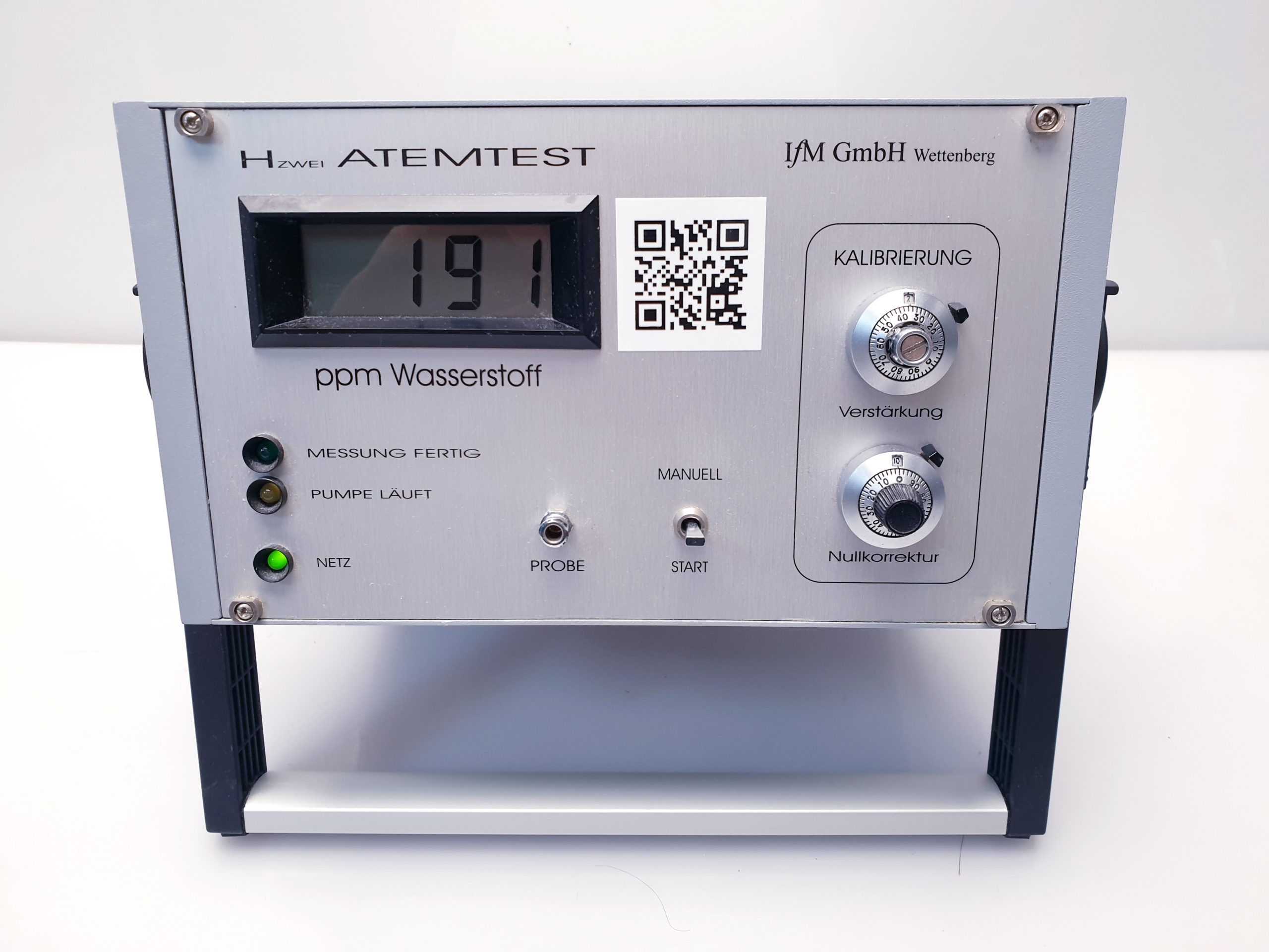 IFM GMBH HZWEI Atemtest PPM WASSERSTOFF thumbnail 2
